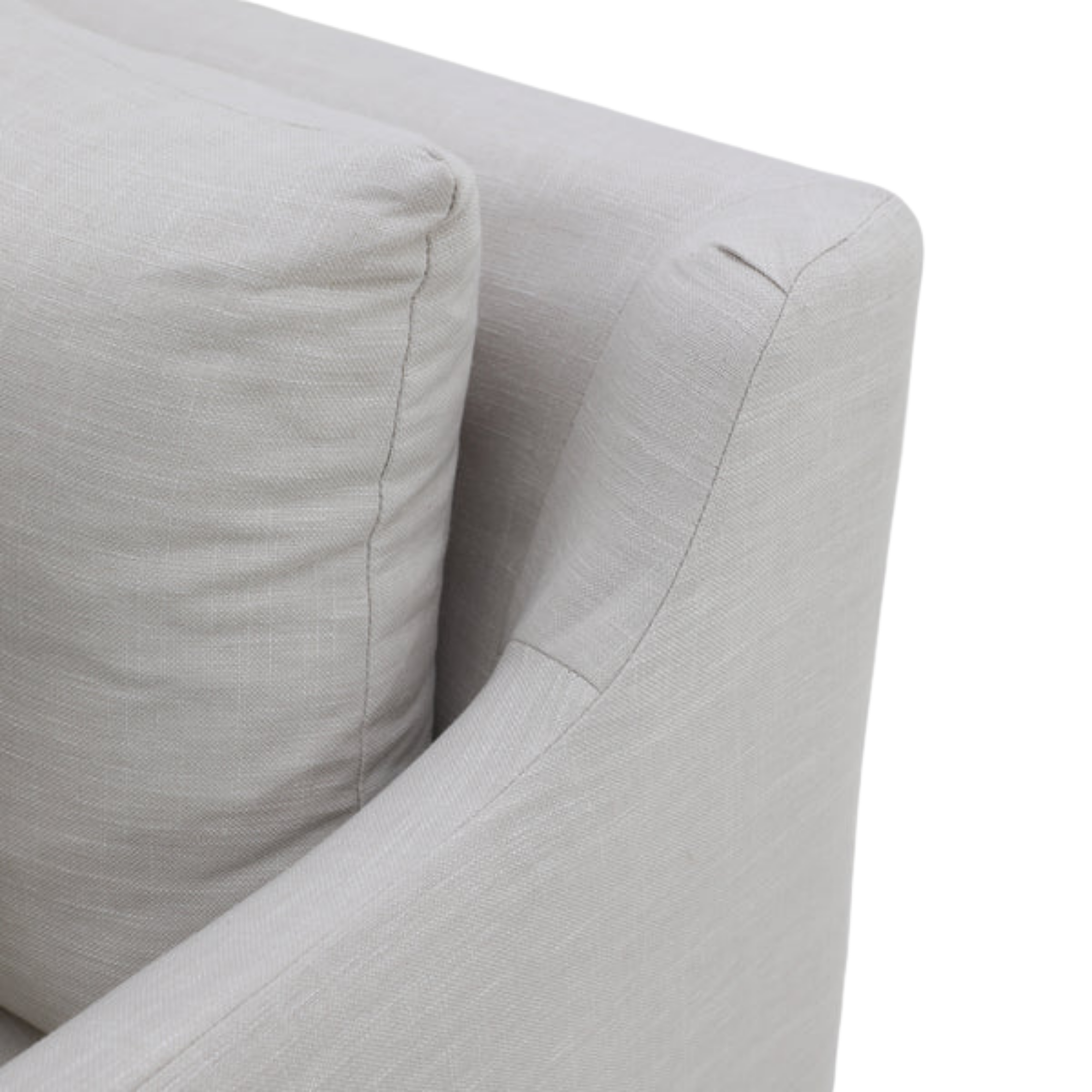 Eden Slipcover Armchair | Pearl Oat