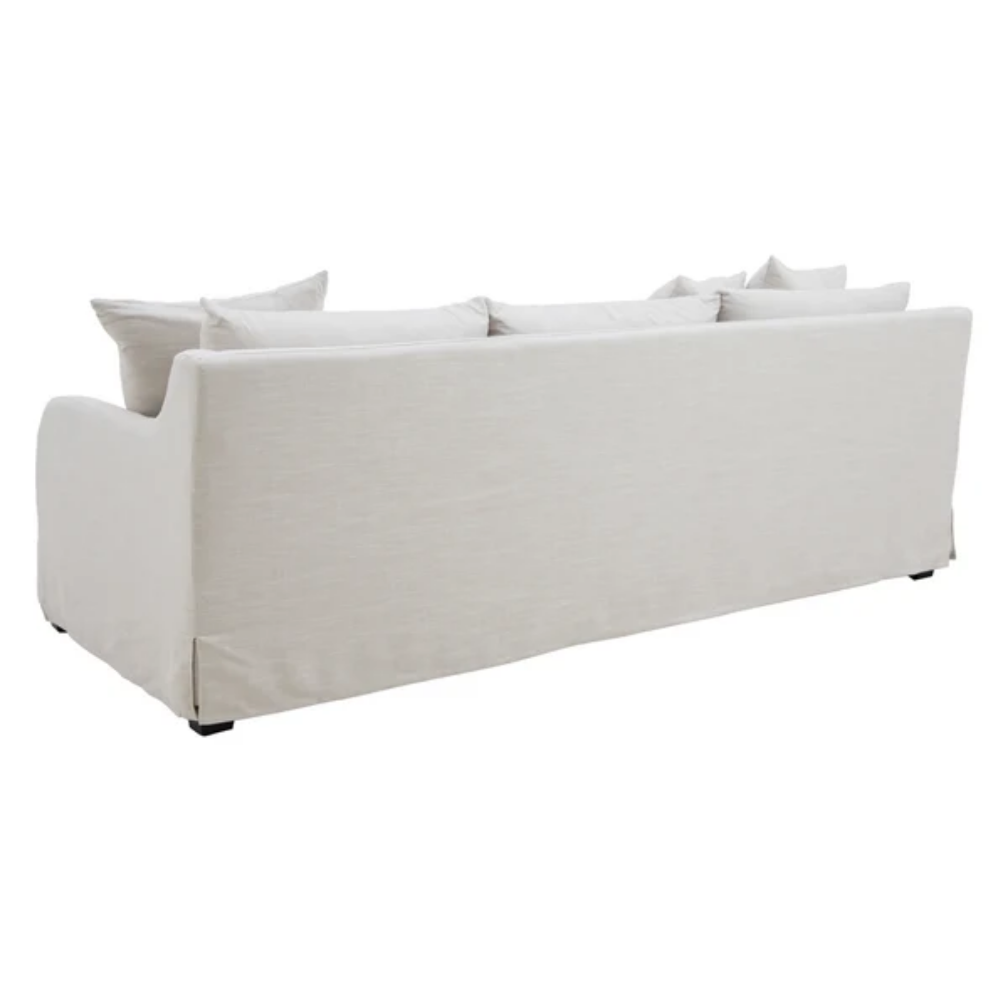 Eden 3 Seater Slipcover Sofa | Pearl Oat