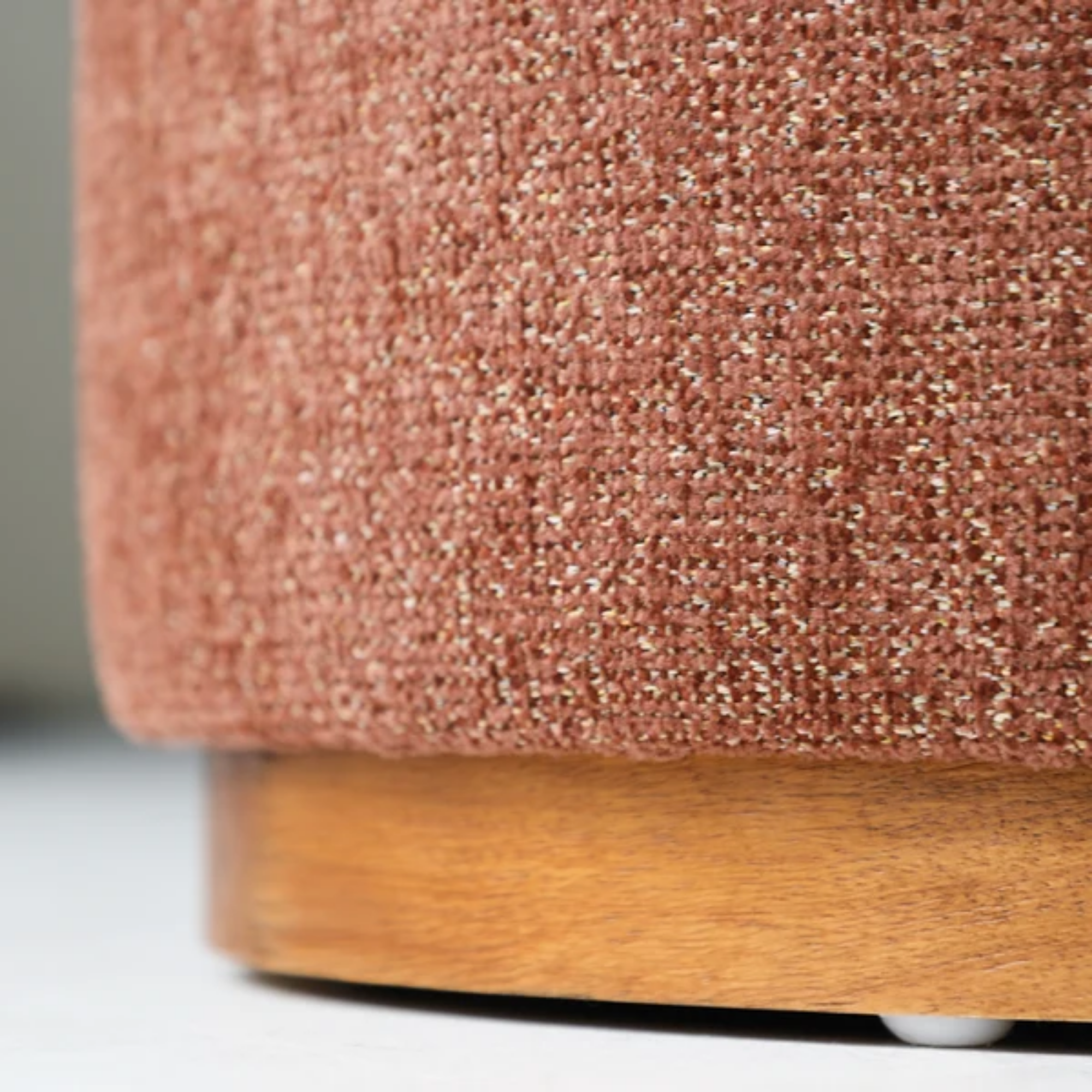 Ella Ottoman | Burnt Sienna