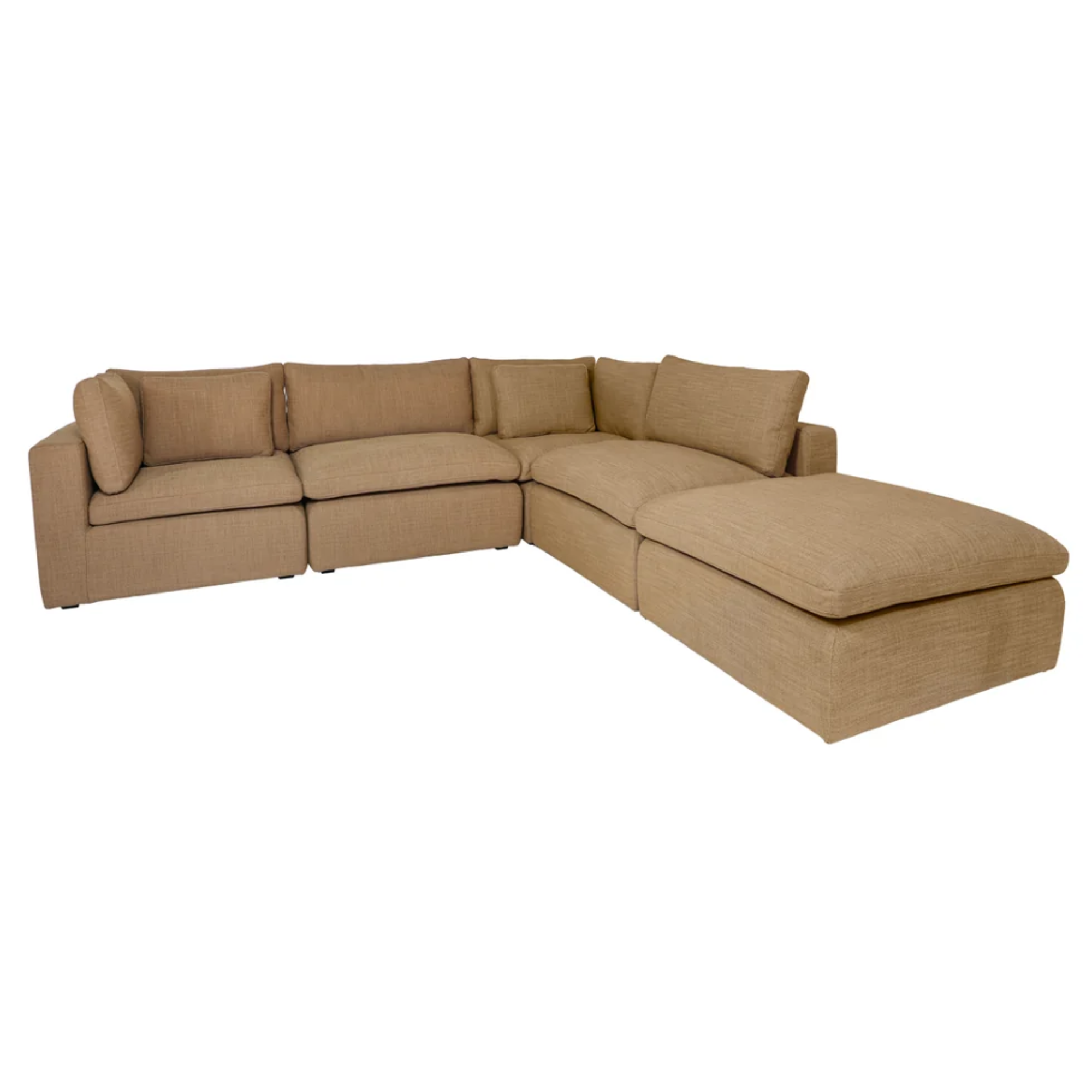 Float Modular 5 Piece Lounge Suite | Grounded Bisque