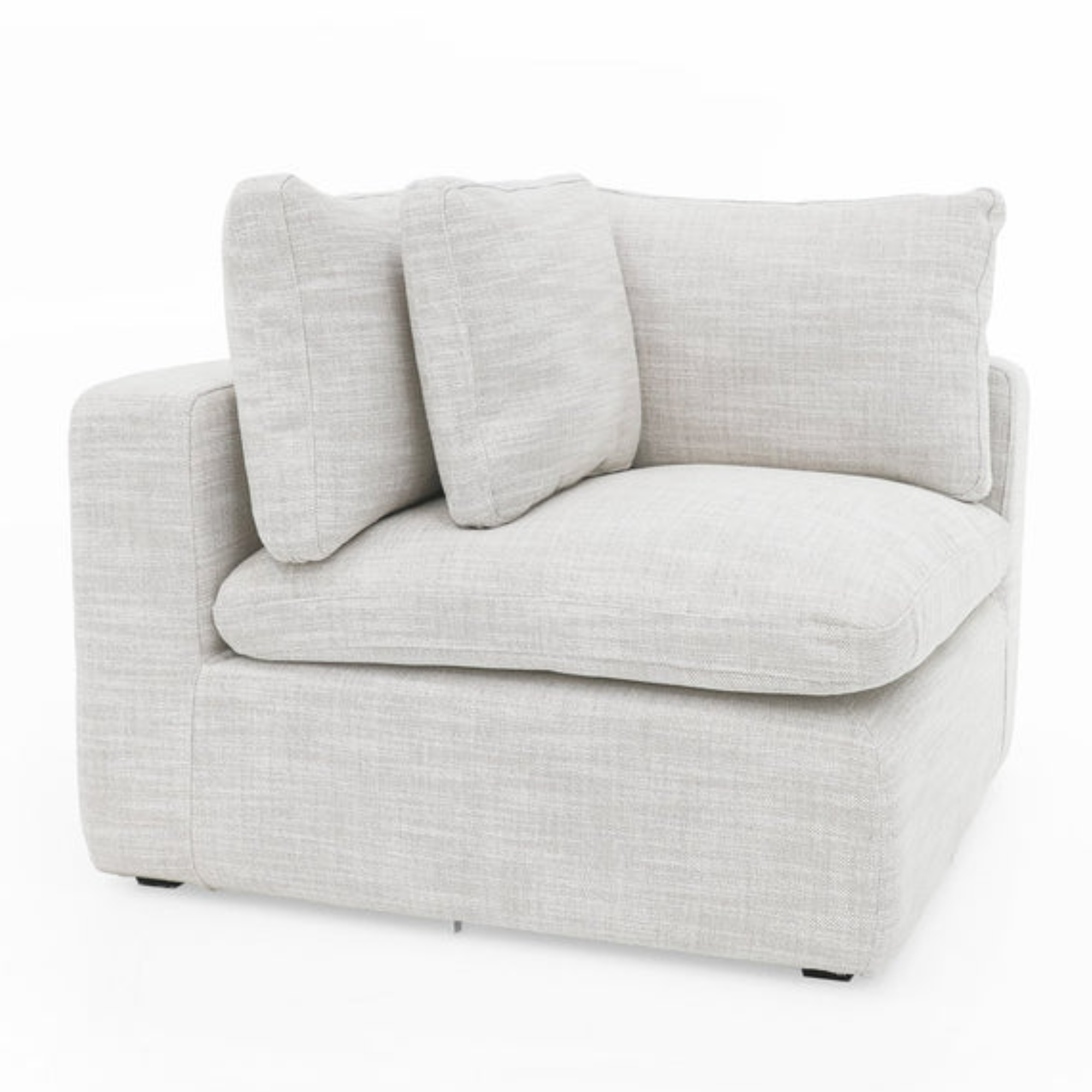 Float Modular 5 Piece Lounge Suite | Grounded Limestone