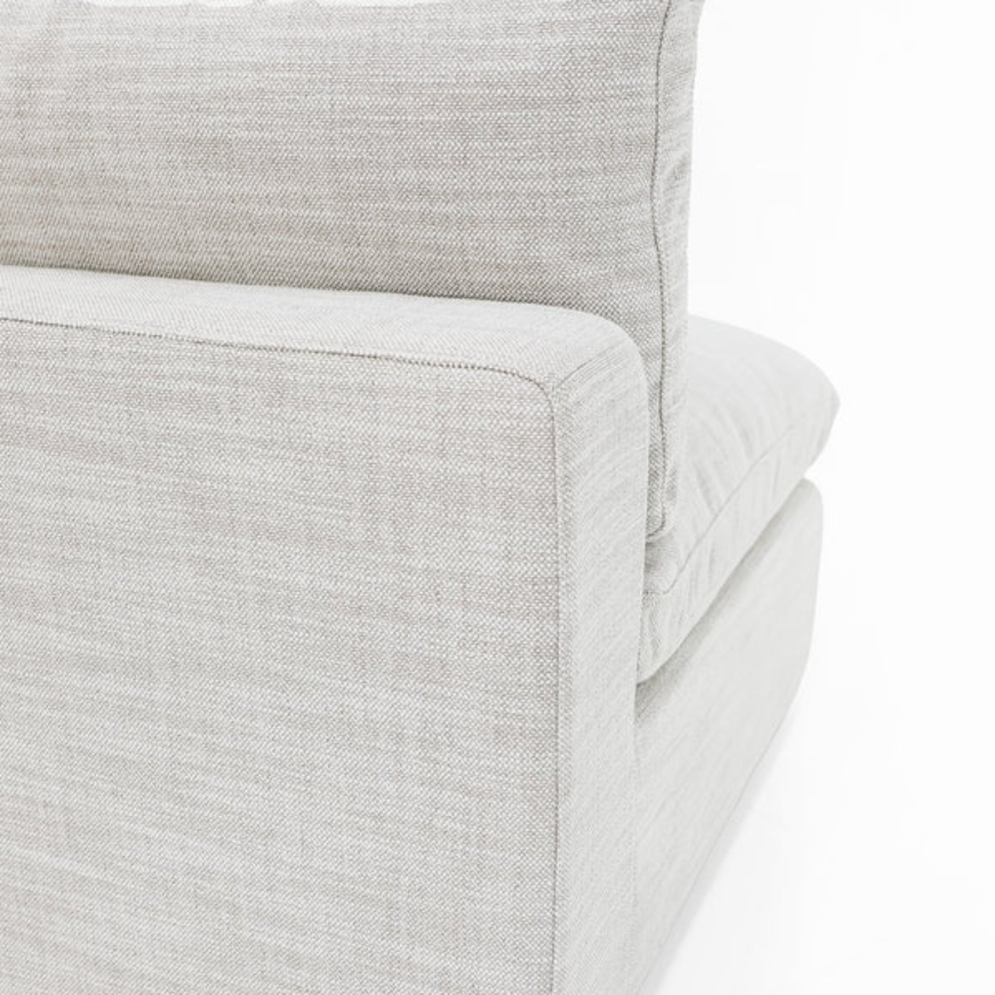 Float Modular 5 Piece Lounge Suite | Grounded Limestone
