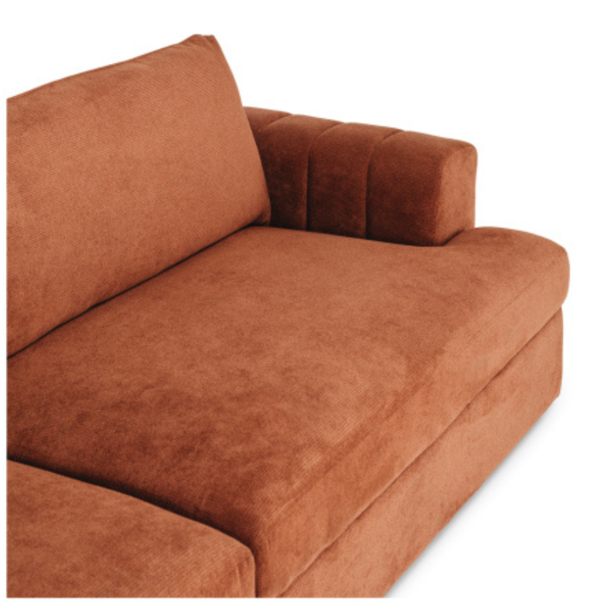 GOTTO 4 SEATER SOFA | CARAMEL