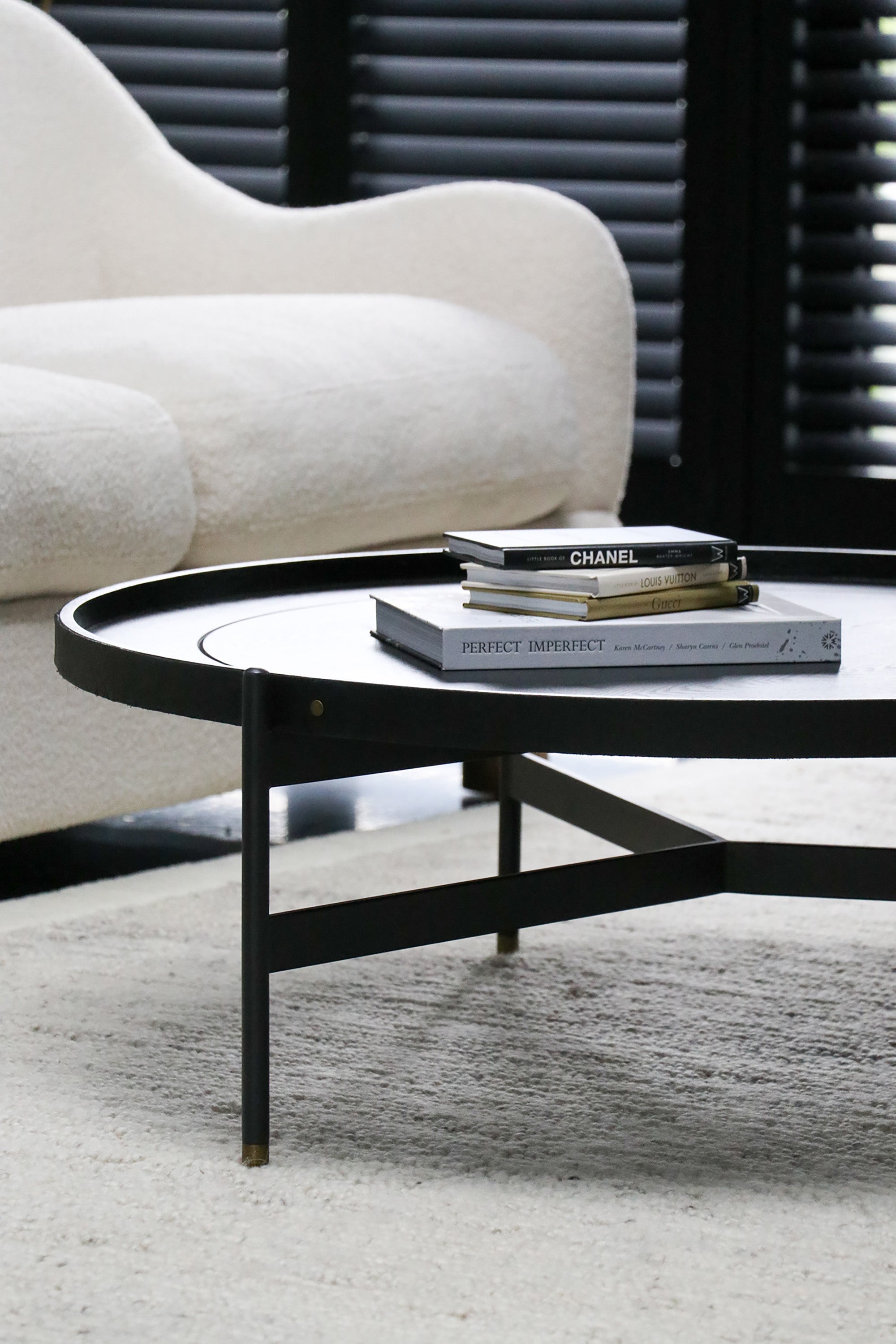 Haywood Tall Coffee Table | Black Ash