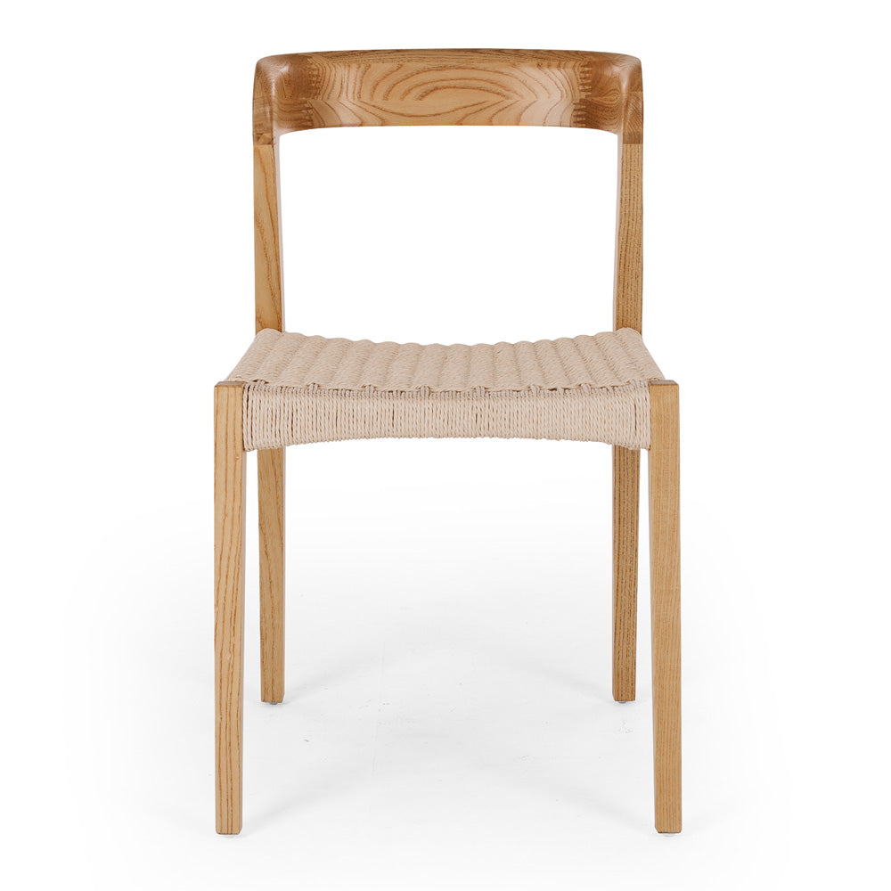 STANLEY CHAIR | BLACK OR NATURAL ASH & ROPE