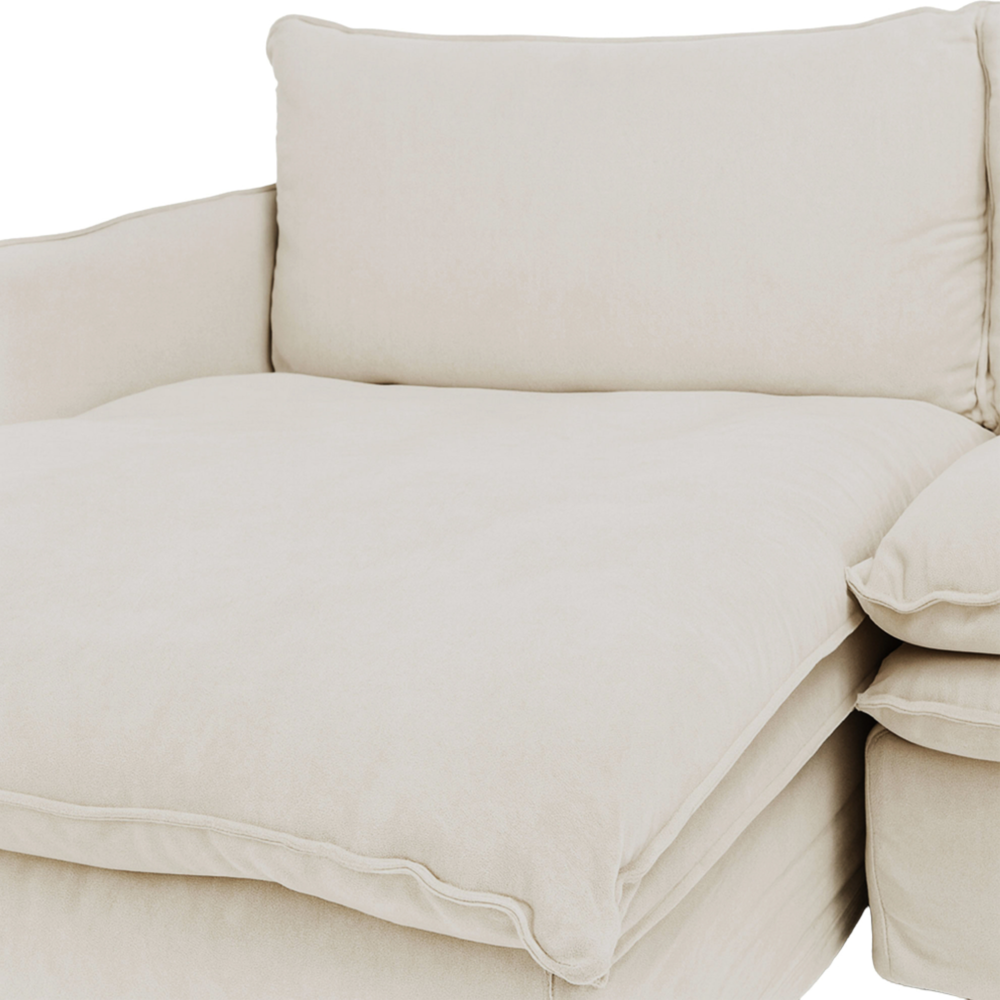 HAMILTON 3 SEATER LHF CHAISE | OATMEAL