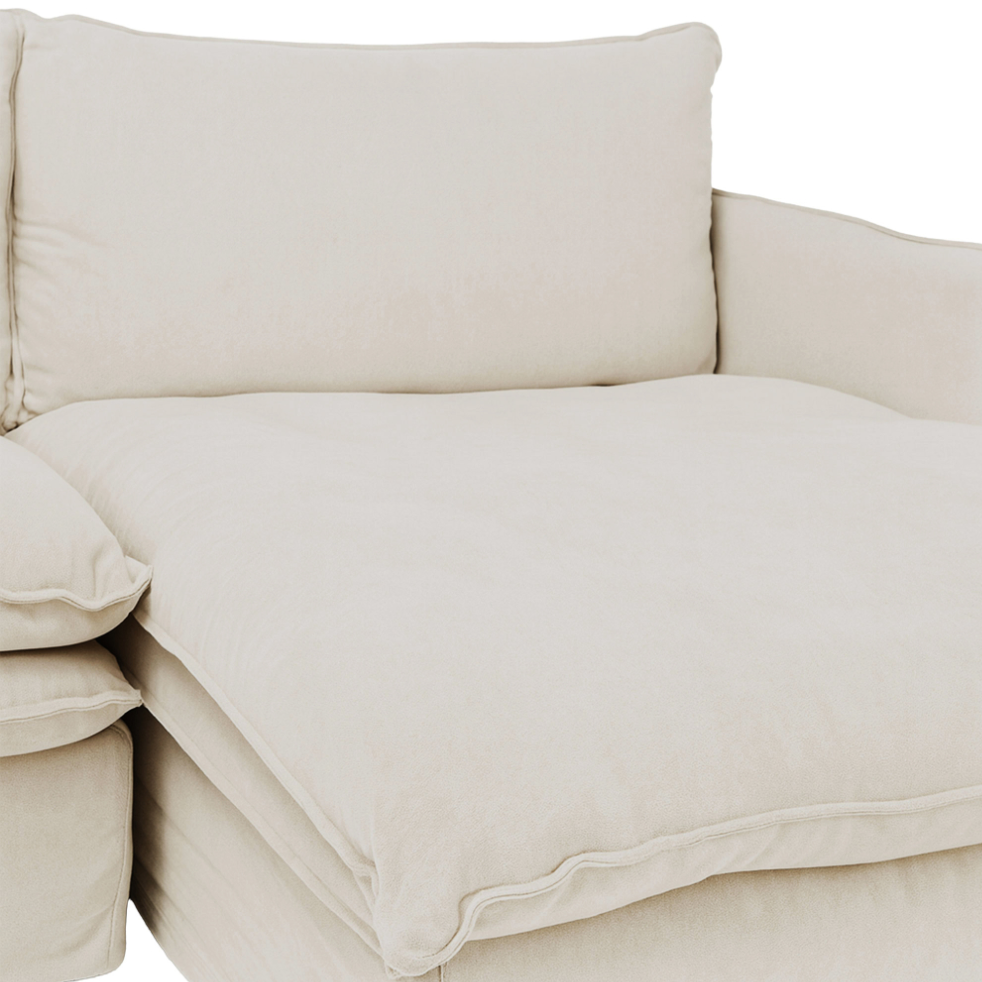 HAMILTON 3 SEATER RHF CHAISE | OATMEAL