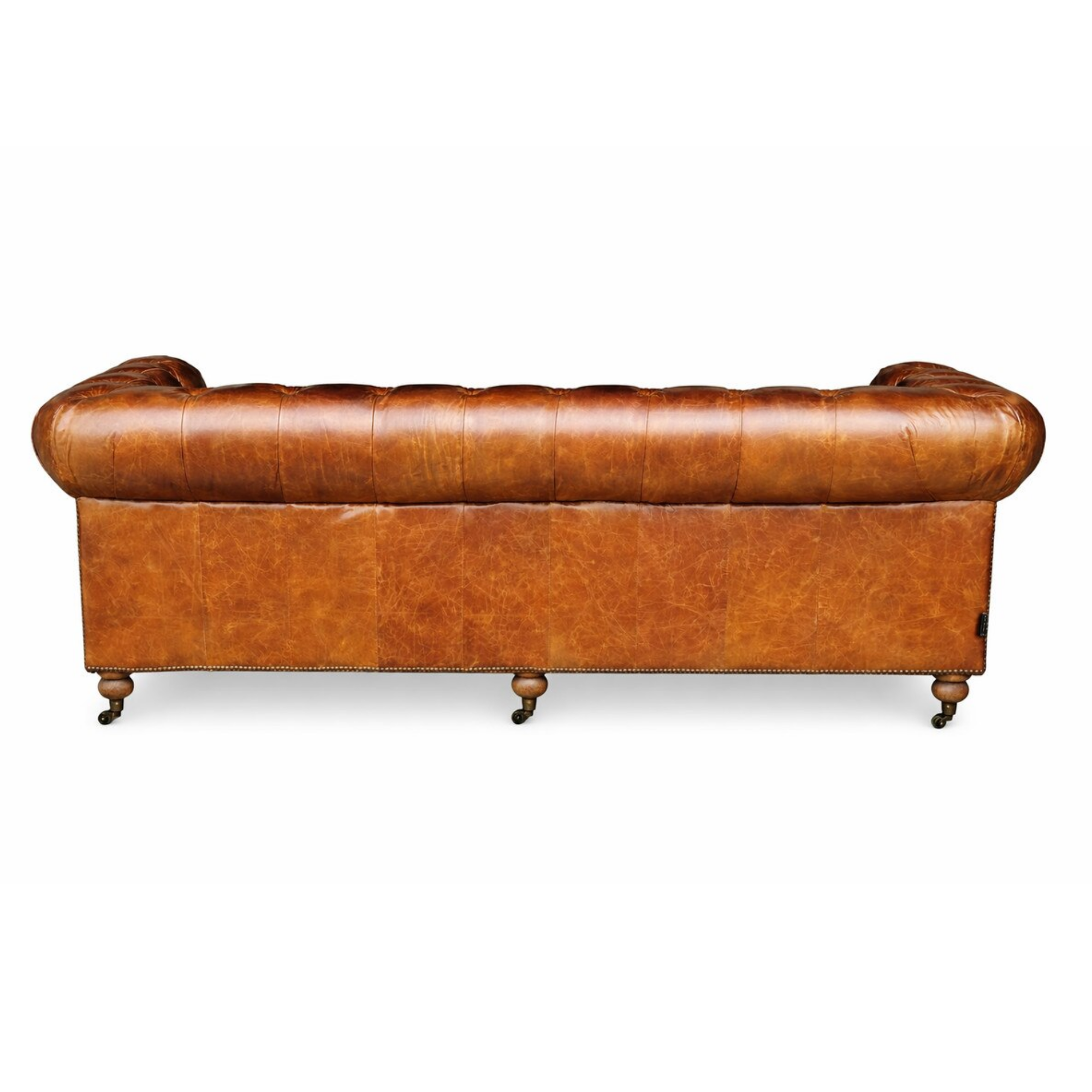 Hampton 3 Seater Sofa | Vintage Tan Leather