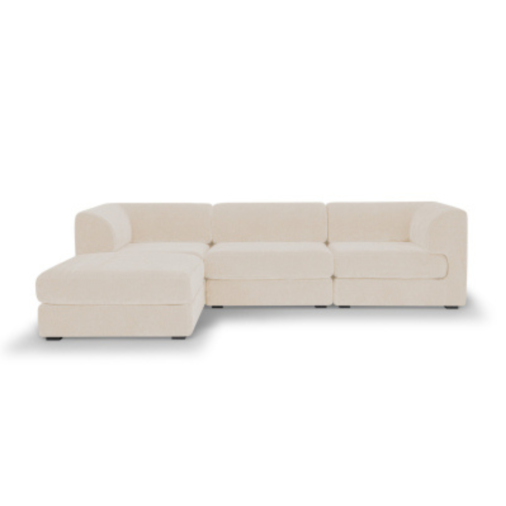 HARMONY 3 SEATER MODULAR CHAISE | SAND