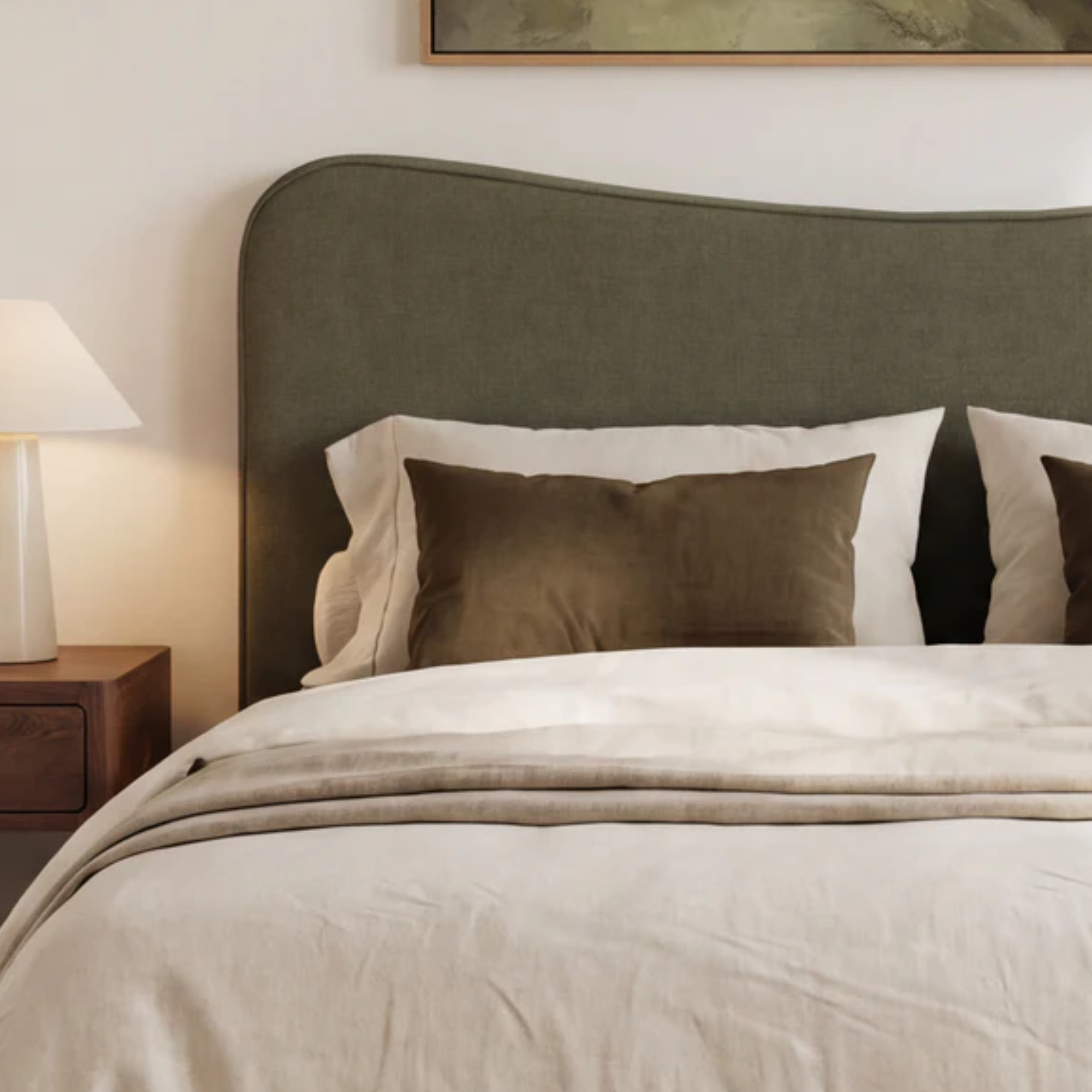 Harper Headboard | 3 Sizes | Herb