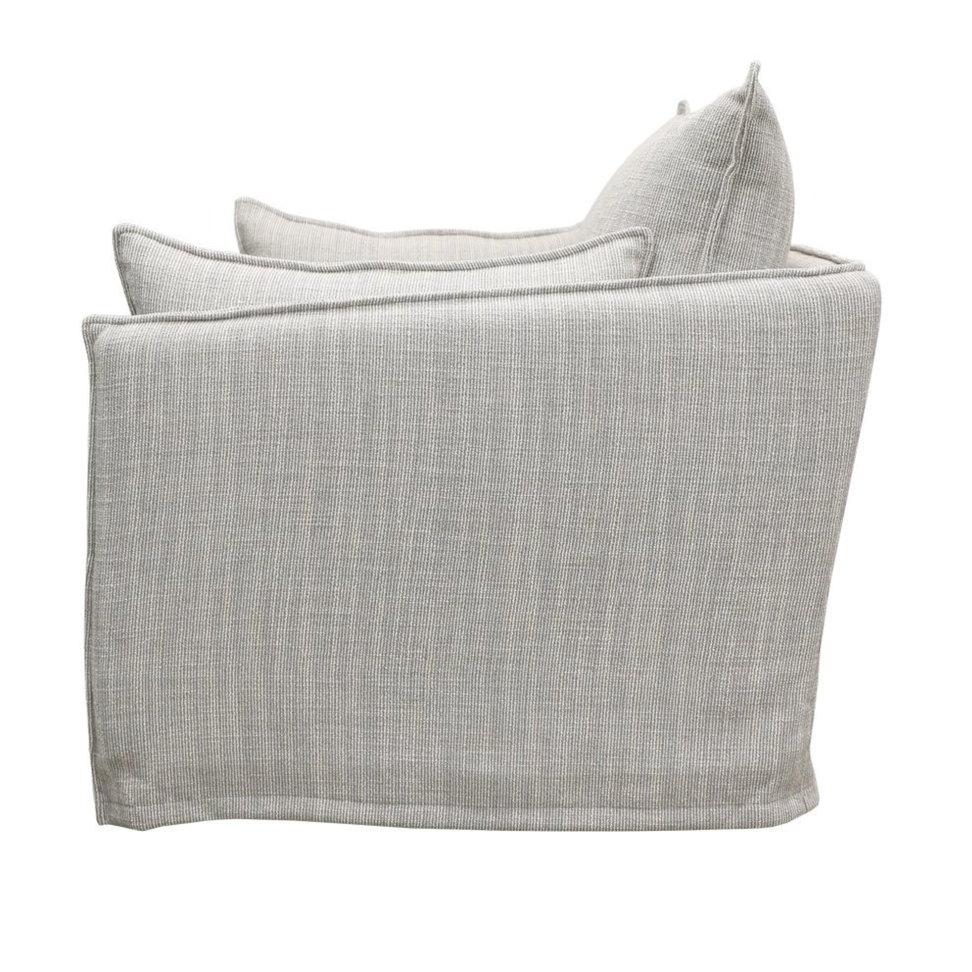 HAVEN SLIPCOVER ARMCHAIR | LIGHT GREY