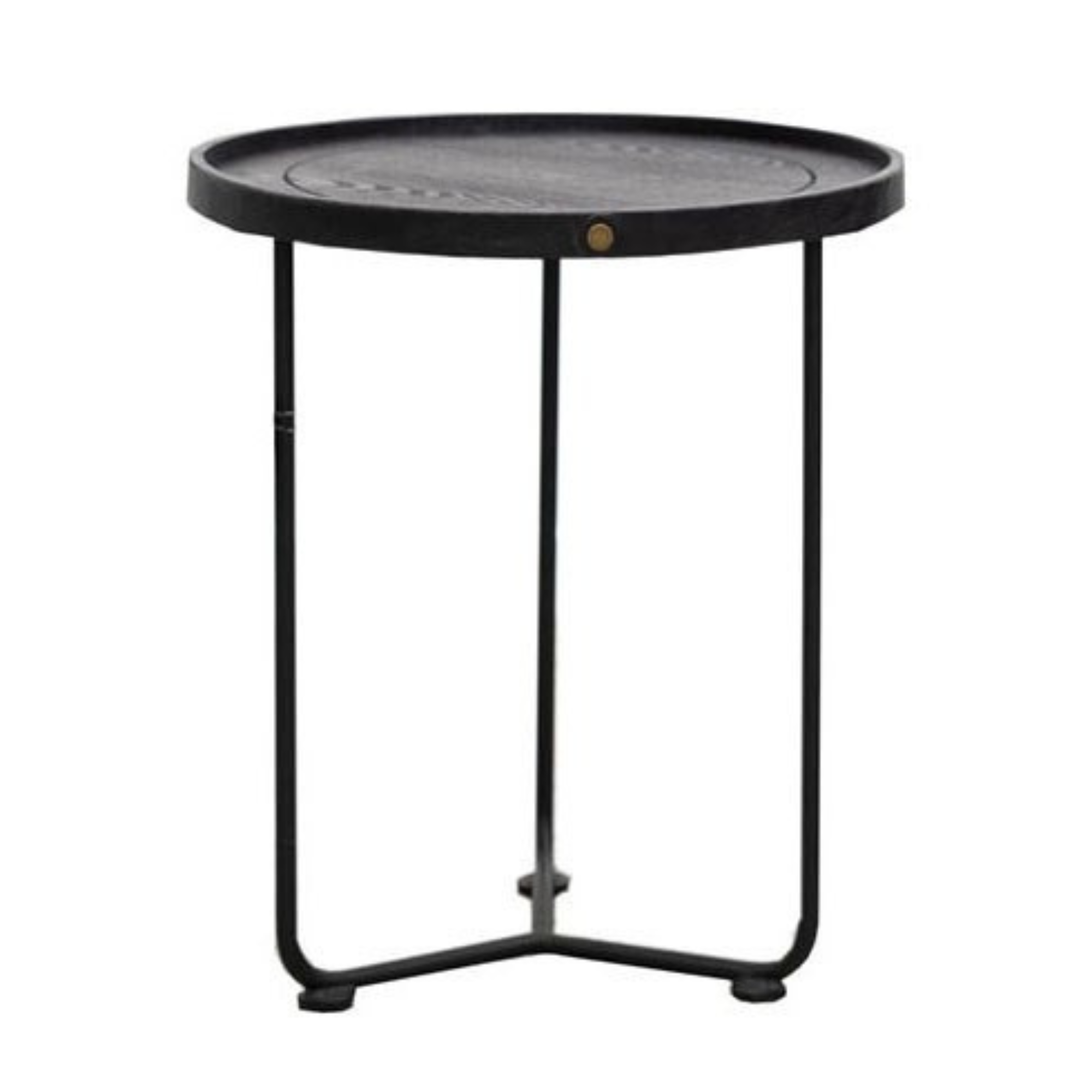 HAYWOOD ROUND SIDE TABLE | 2 COLOURS