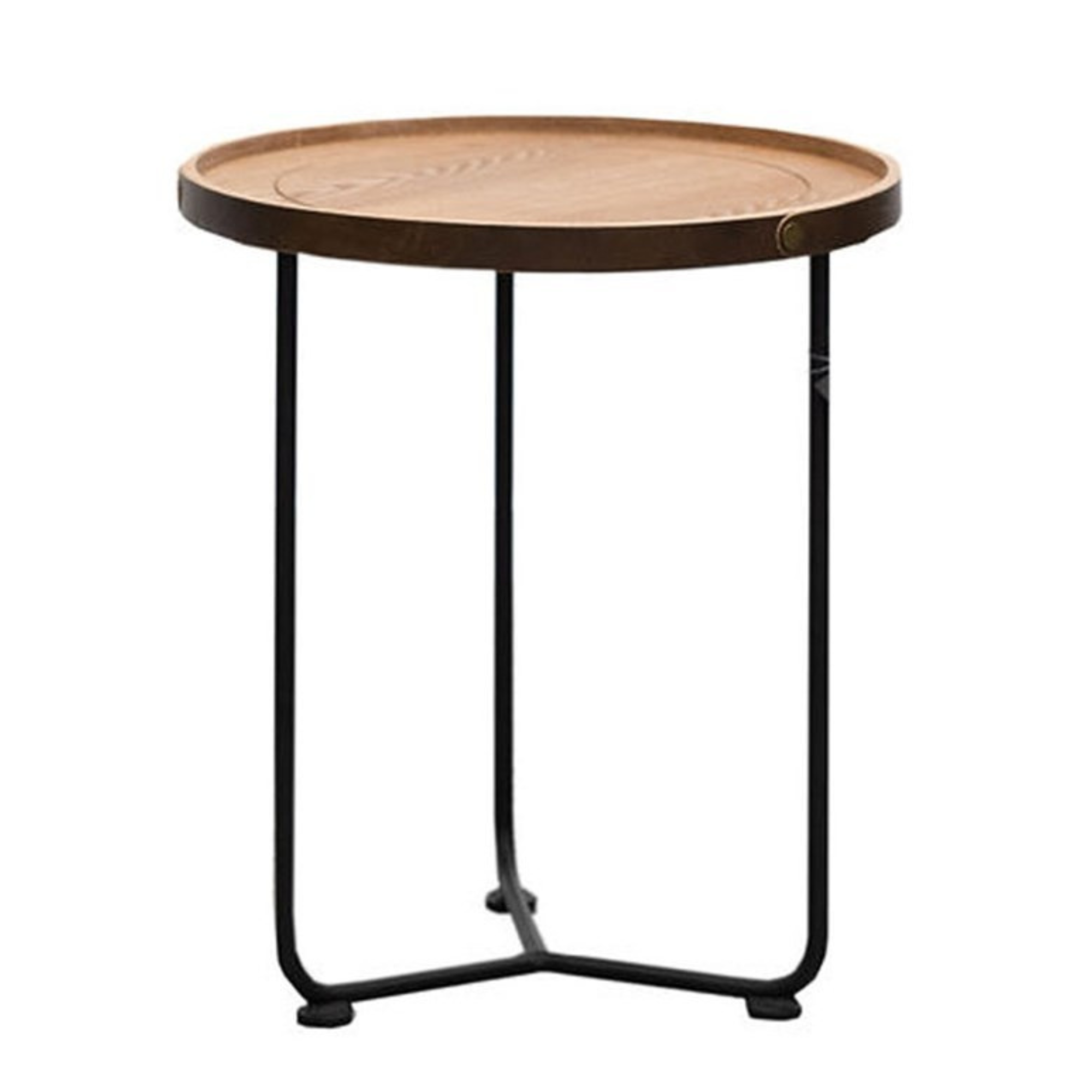 HAYWOOD ROUND SIDE TABLE | 2 COLOURS