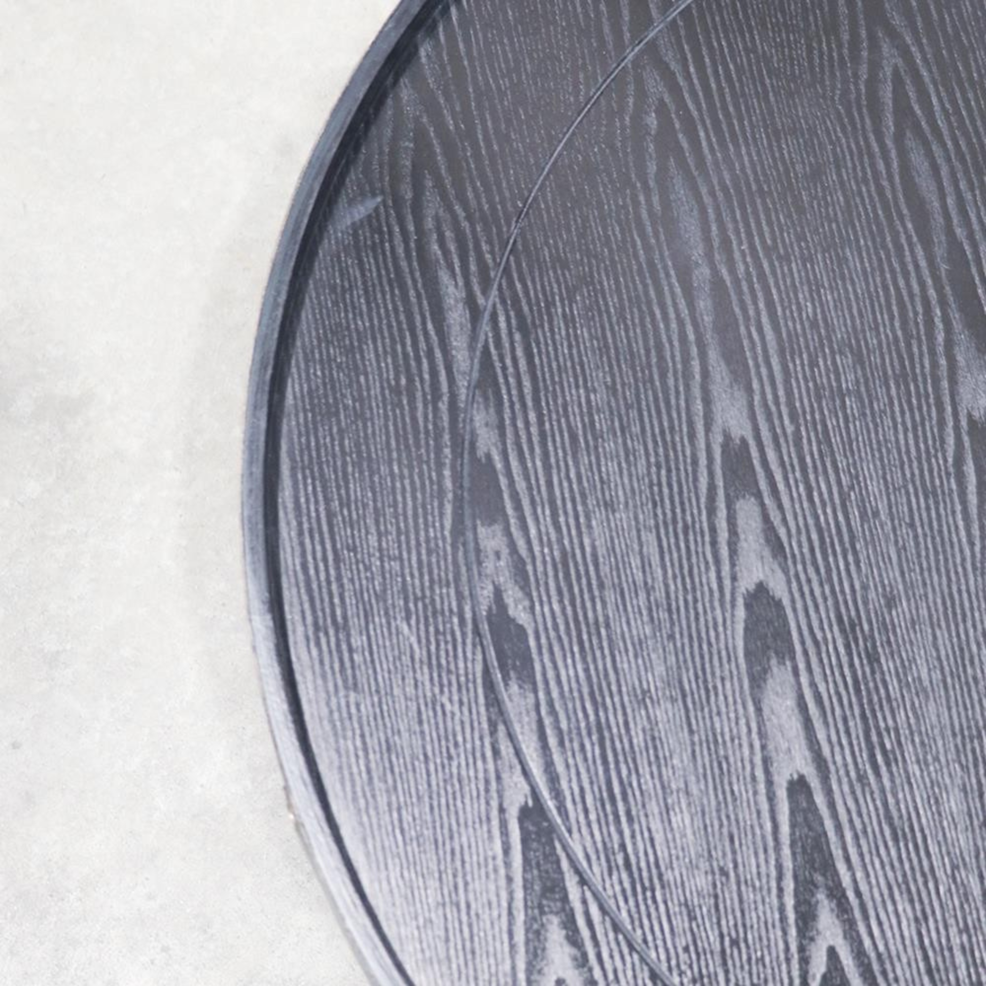 Haywood Tall Coffee Table | Black Ash