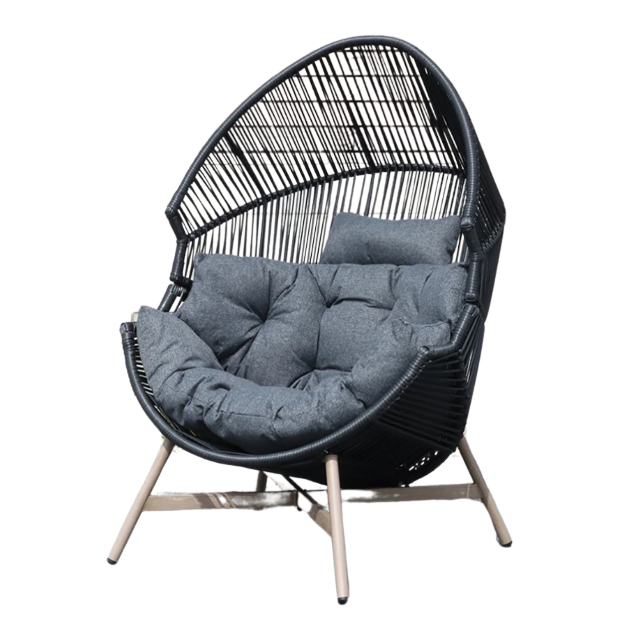 HELSINKI SINGLE EGG CHAIR | OUTDOOR