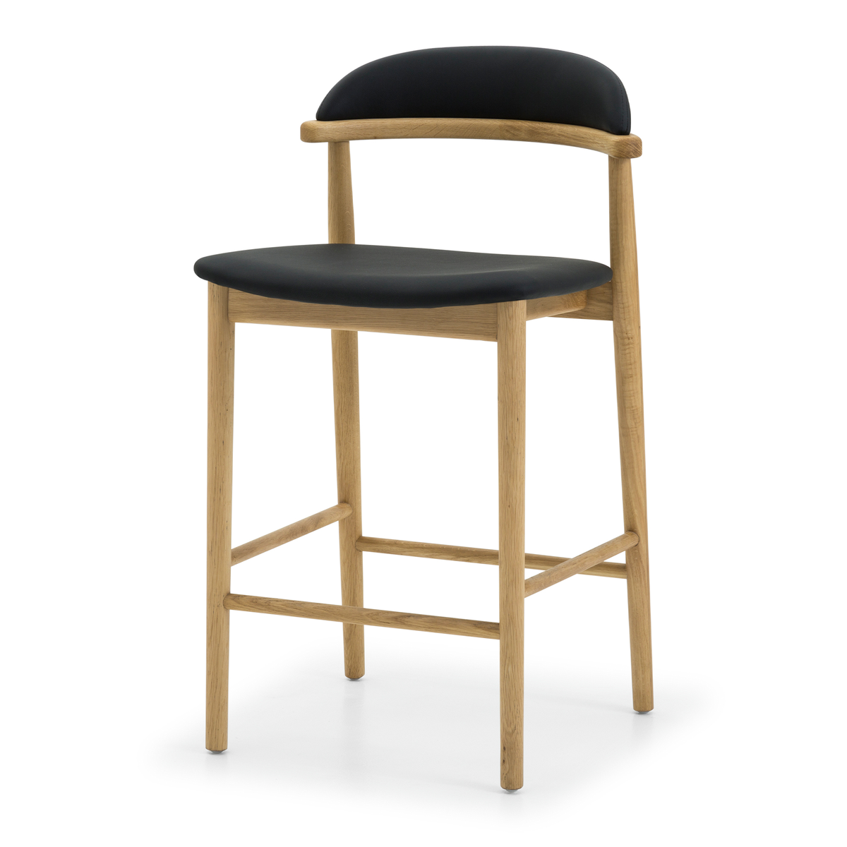 Hopper Bar Stool | Black