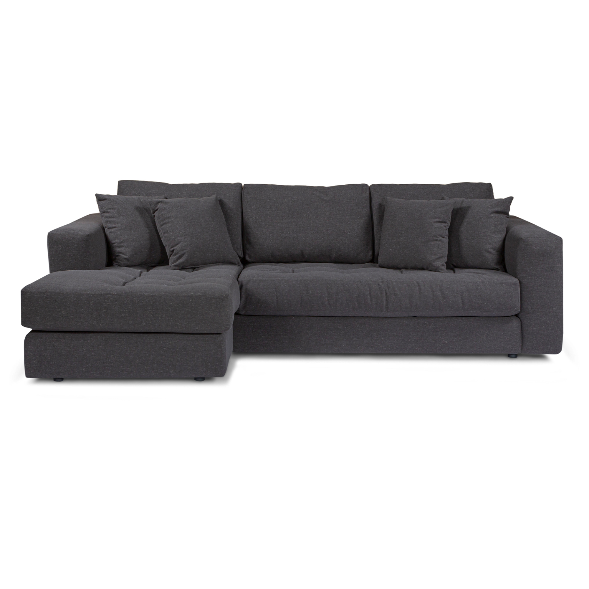 HUGO 3 SEATER CHAISE | SHADOW