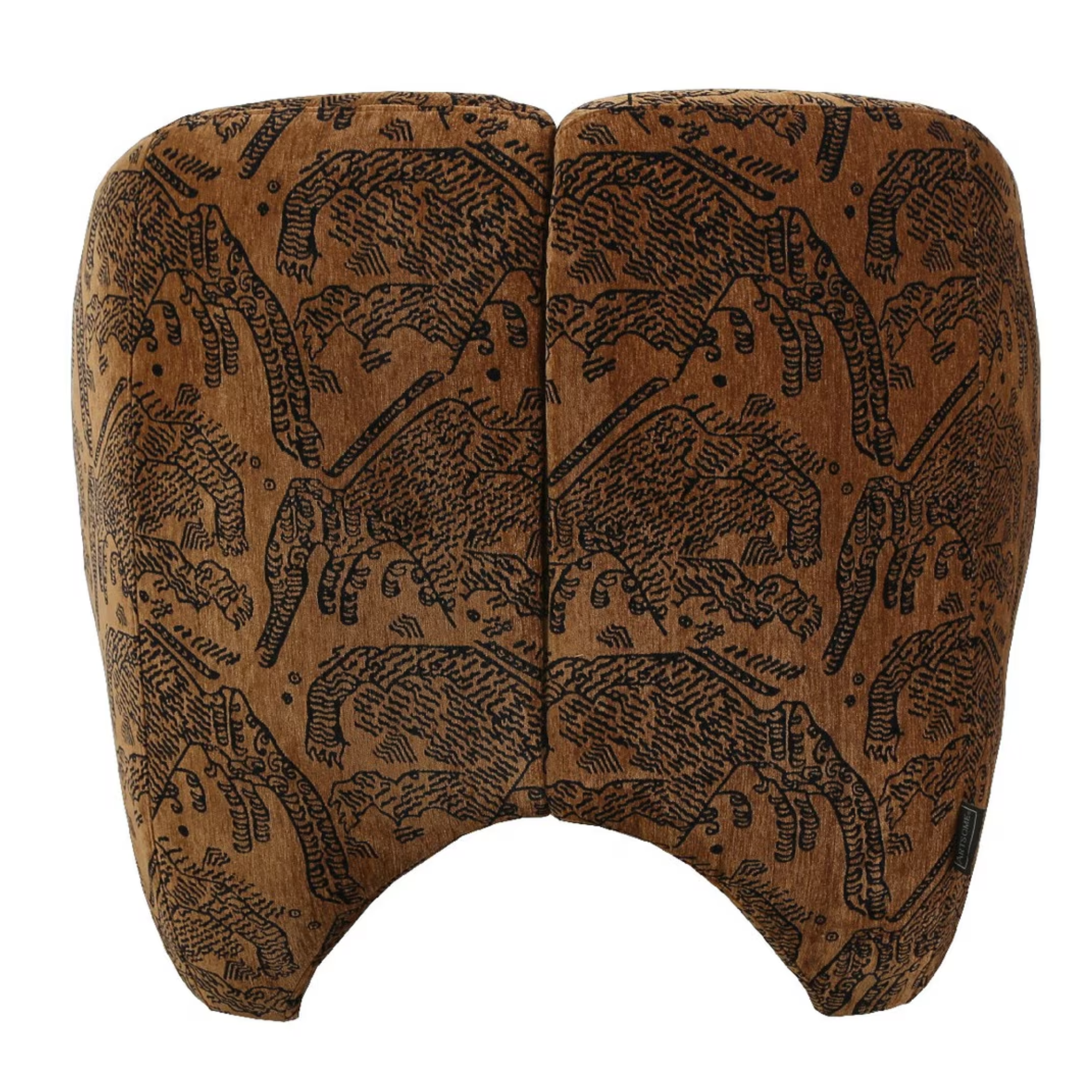 HUNTRESS ACCENT CHAIR | TIGER BROWN