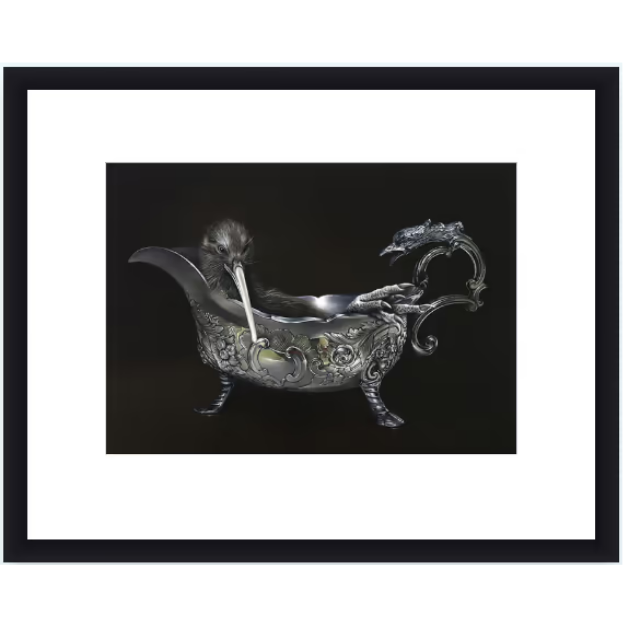 INTEMPERANCE III | CONTEMPORARY FRAME WITH GLASS | JANE CRISP | NZ MADE