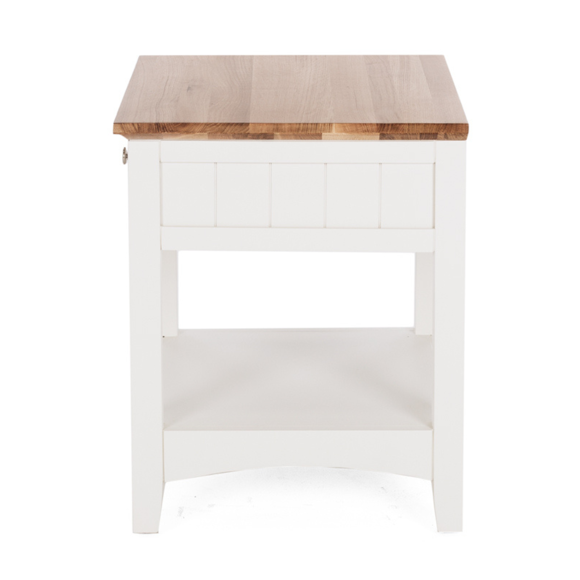 JESSICA OAK TOP 1 DRAWER BEDSIDE CABINET