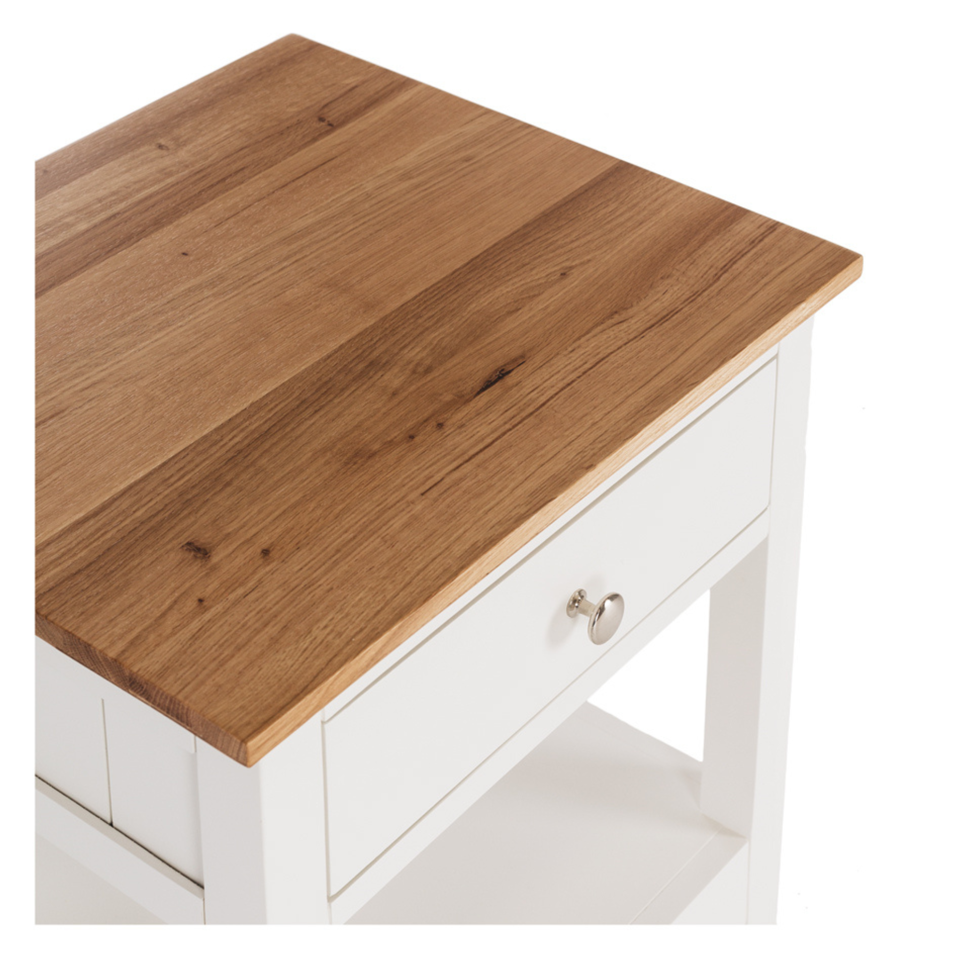 JESSICA OAK TOP 1 DRAWER BEDSIDE CABINET