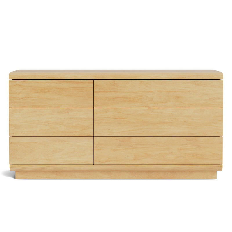 KARAMEA PINE LARGE 6 DRAWER LOWBOY NZ MADE Best Furniture Shop
