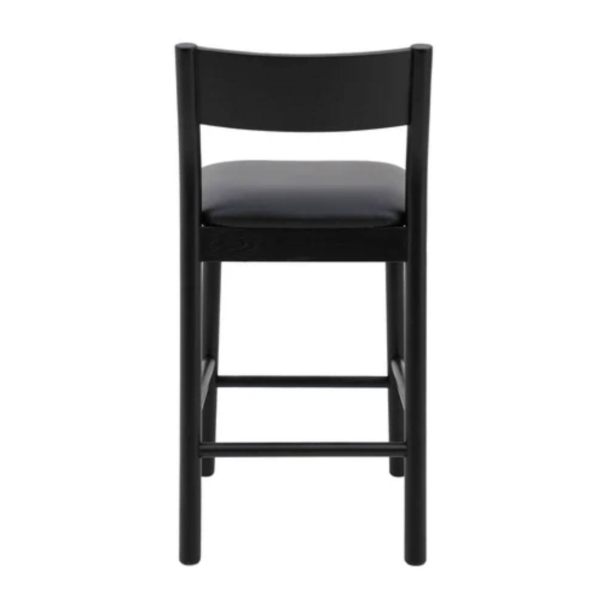 Keaton Barstool | Black Leather
