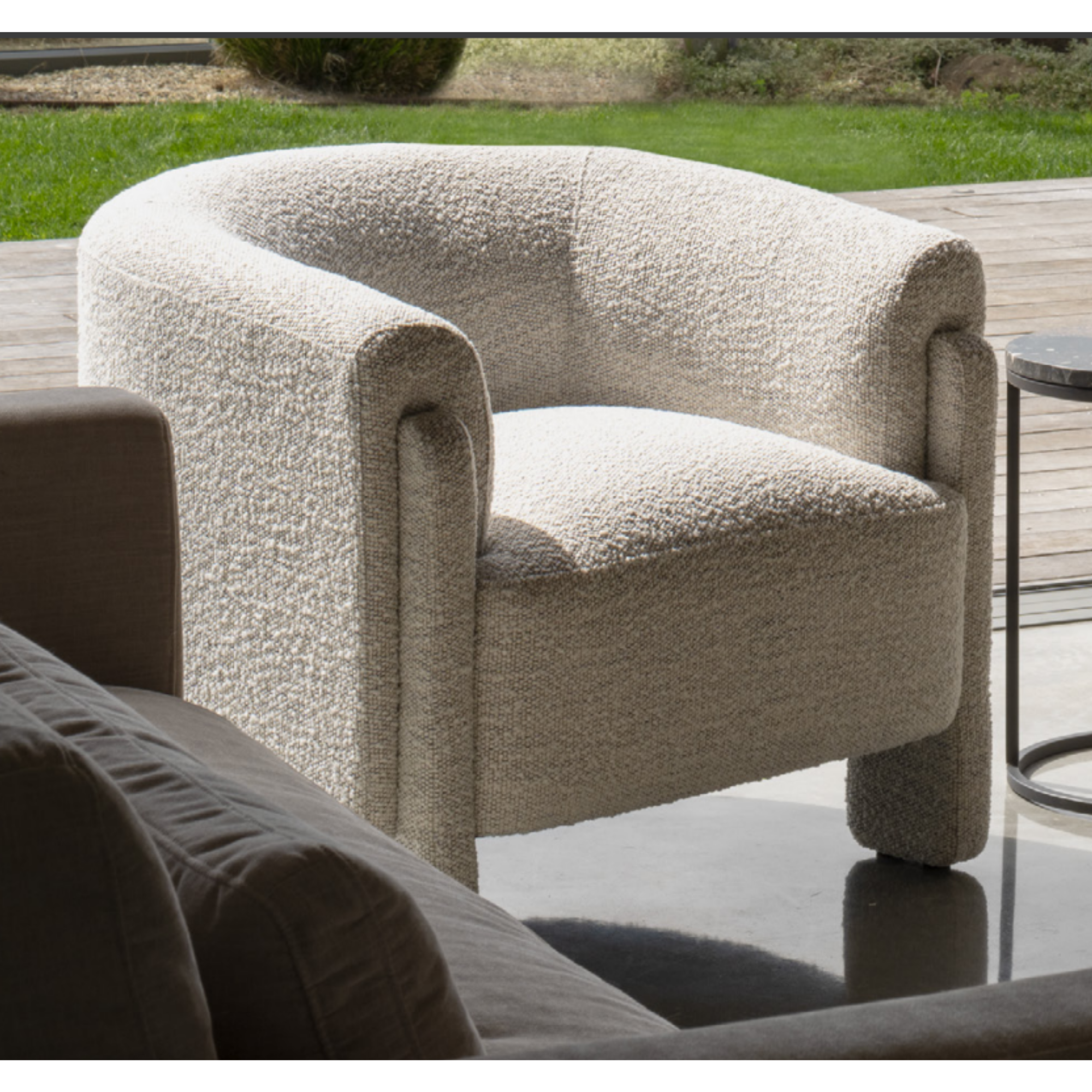 KELSTON OCCASIONAL CHAIR | TAUPE