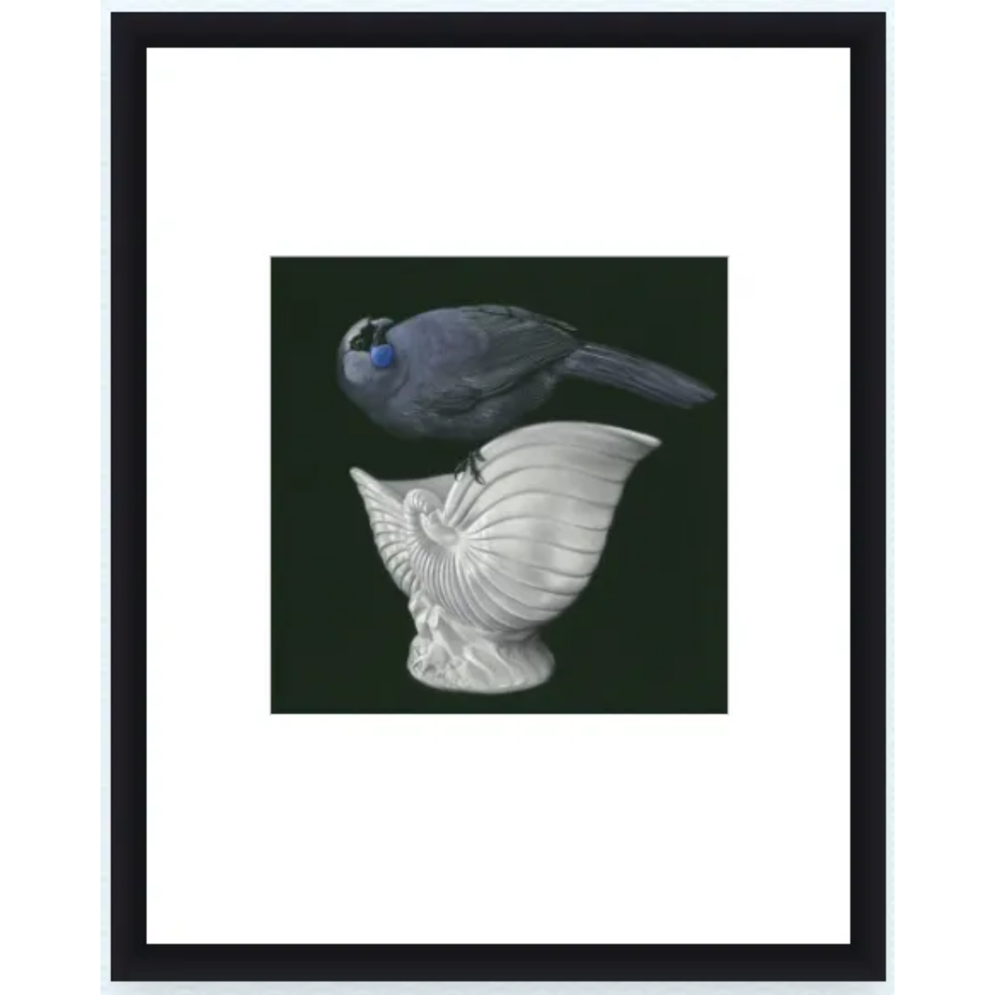 KOKAKO ON CROWN LYNN | CONTEMPORARY FRAME WITH GLASS | JANE CRISP | NZ MADE