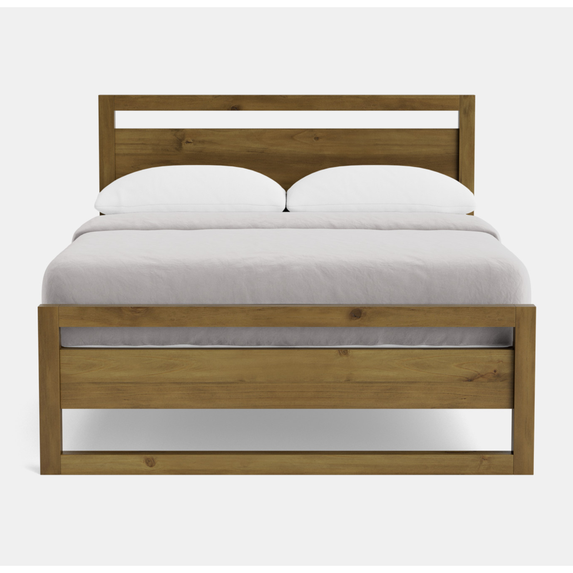 LARRY SLAT BED | ALL SIZES | NZ MADE BEDROOM FURNITURE