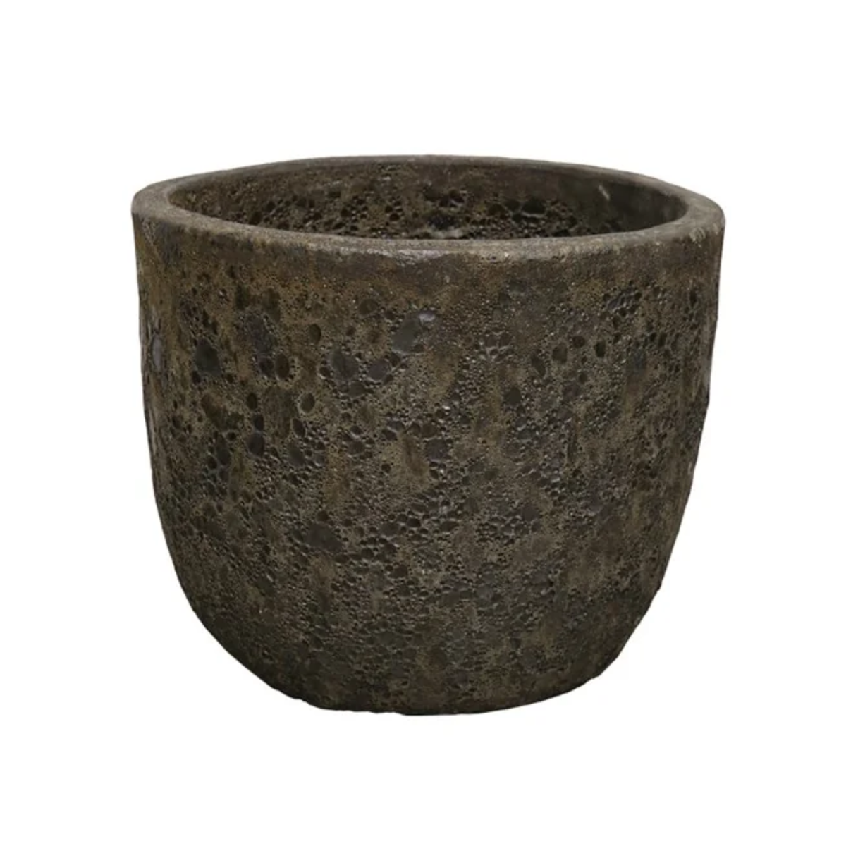 Lava Egg Pots - Black