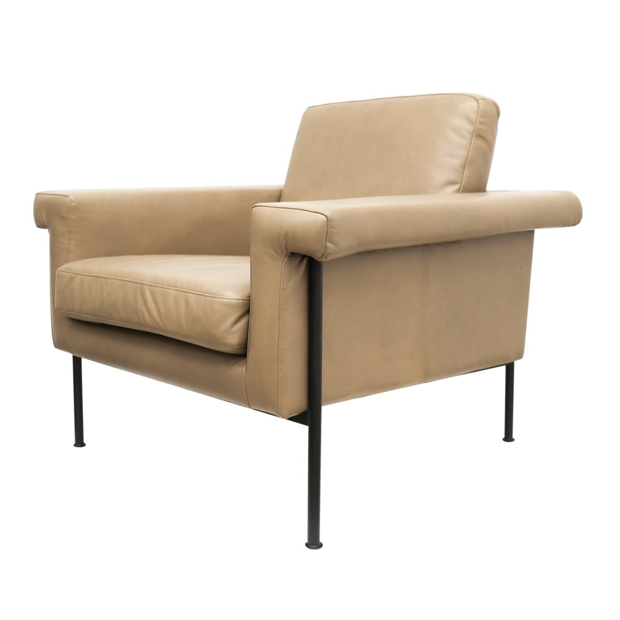 LORENZO ARMCHAIR | BLACK OR BEIGE