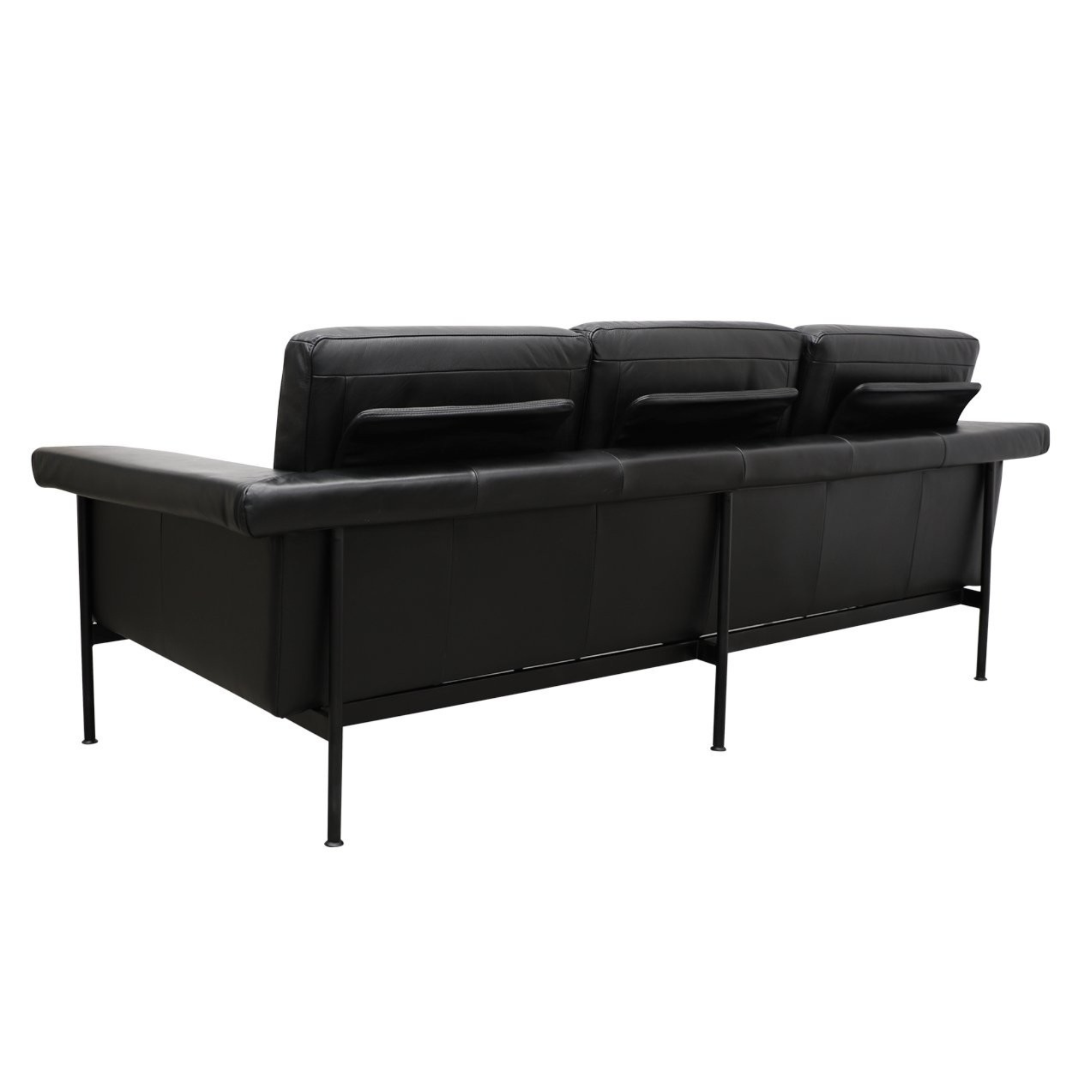 LORENZO 3 SEATER SOFA | BLACK OR BEIGE