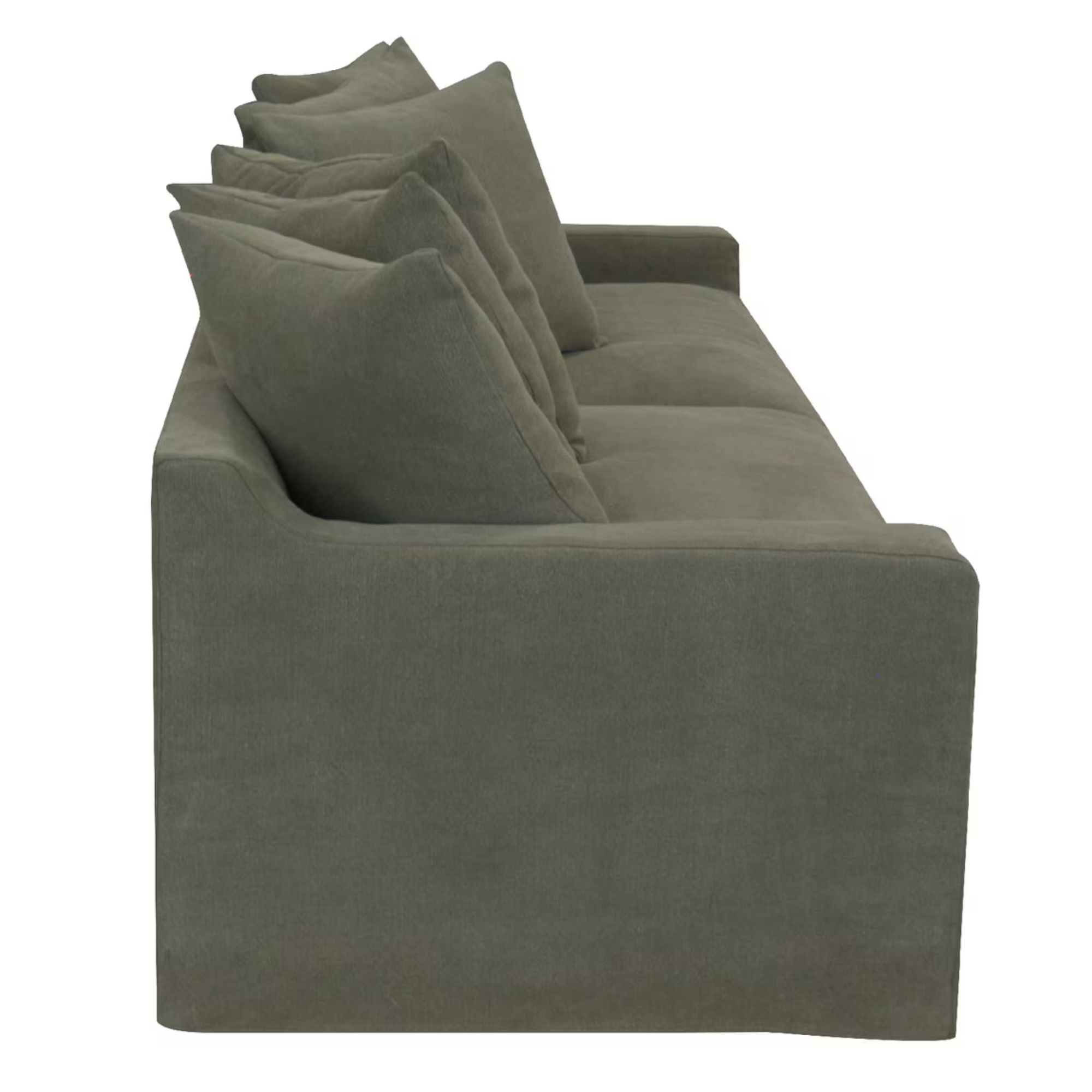 LUCCA 3 SEATER SOFA | OLIVE
