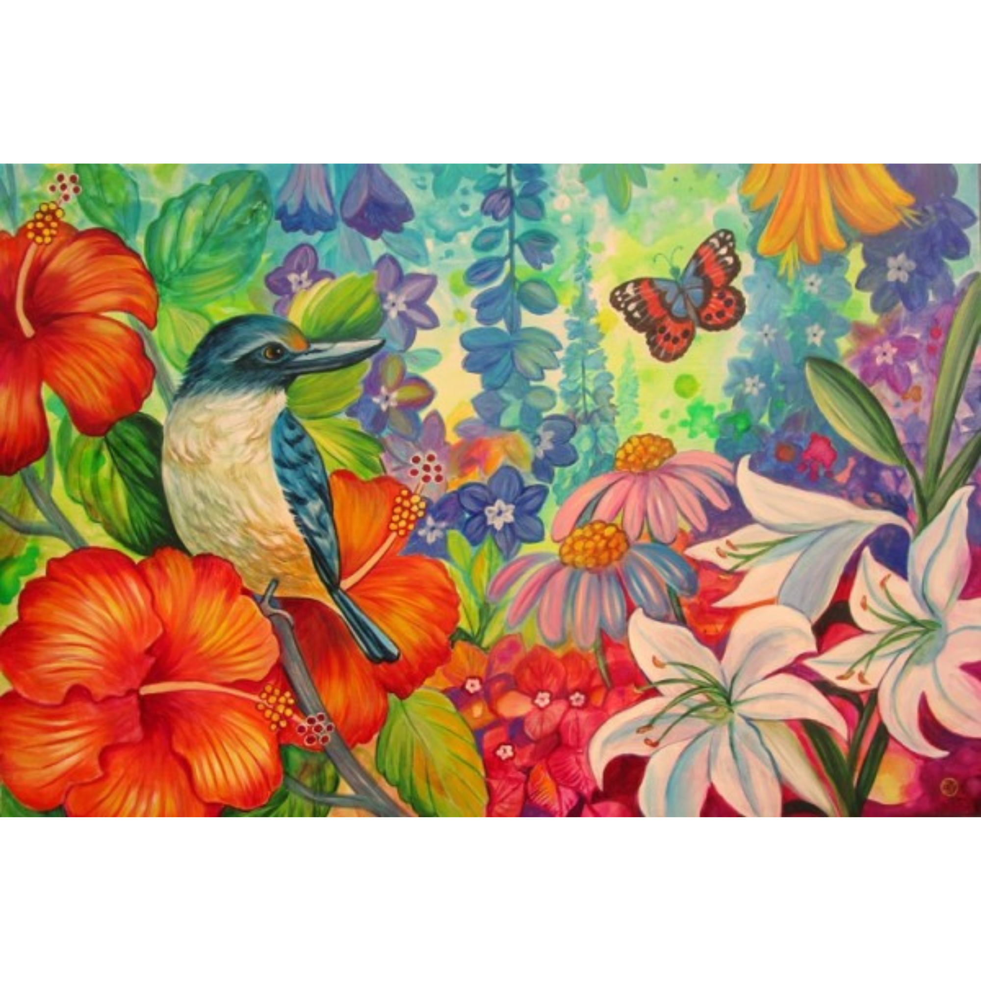 MAGIC GARDEN | CANVAS READY TO HANG | IRINA VELMAN | NZ MADE