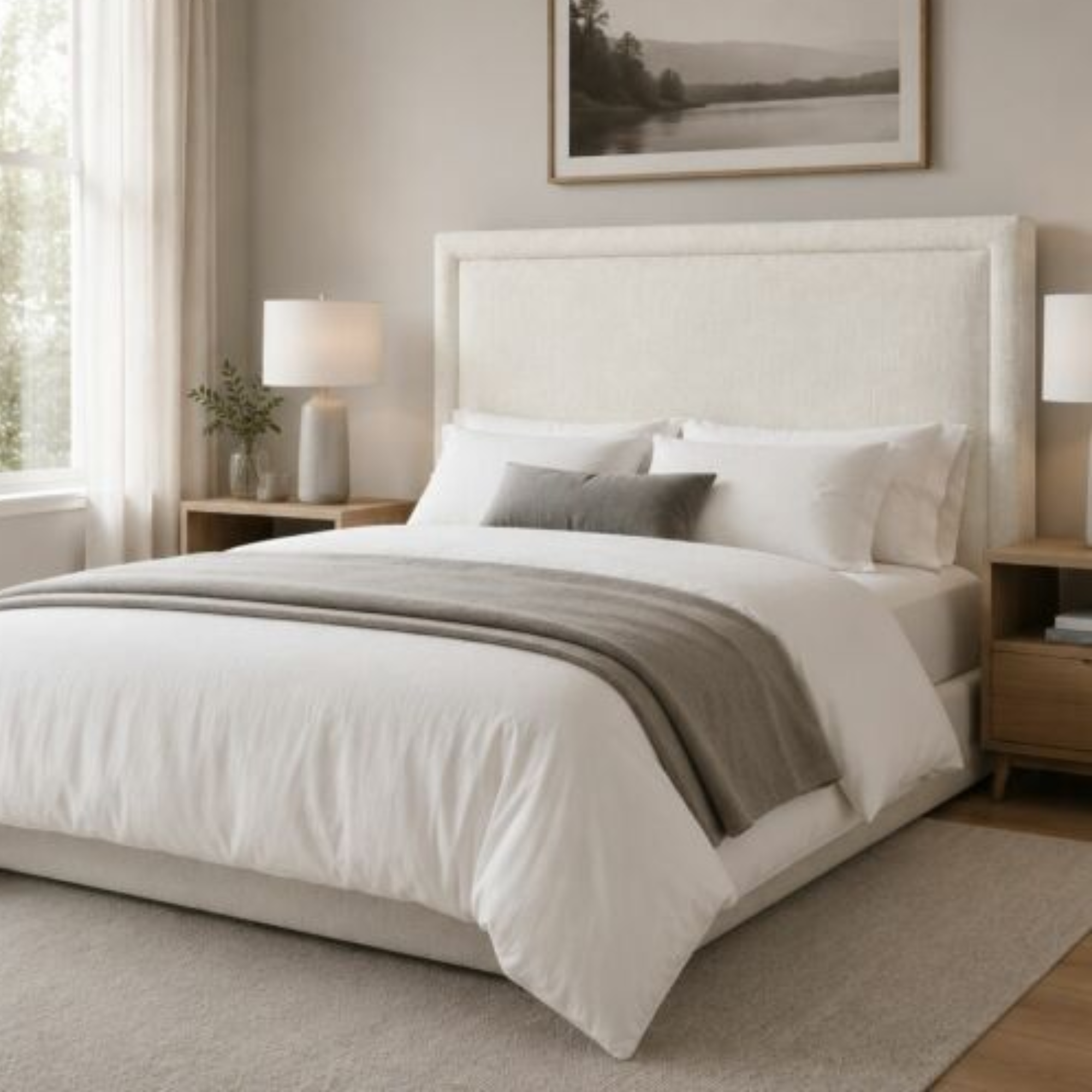 Madrid Headboard | Choose a Fabric | NZ Made