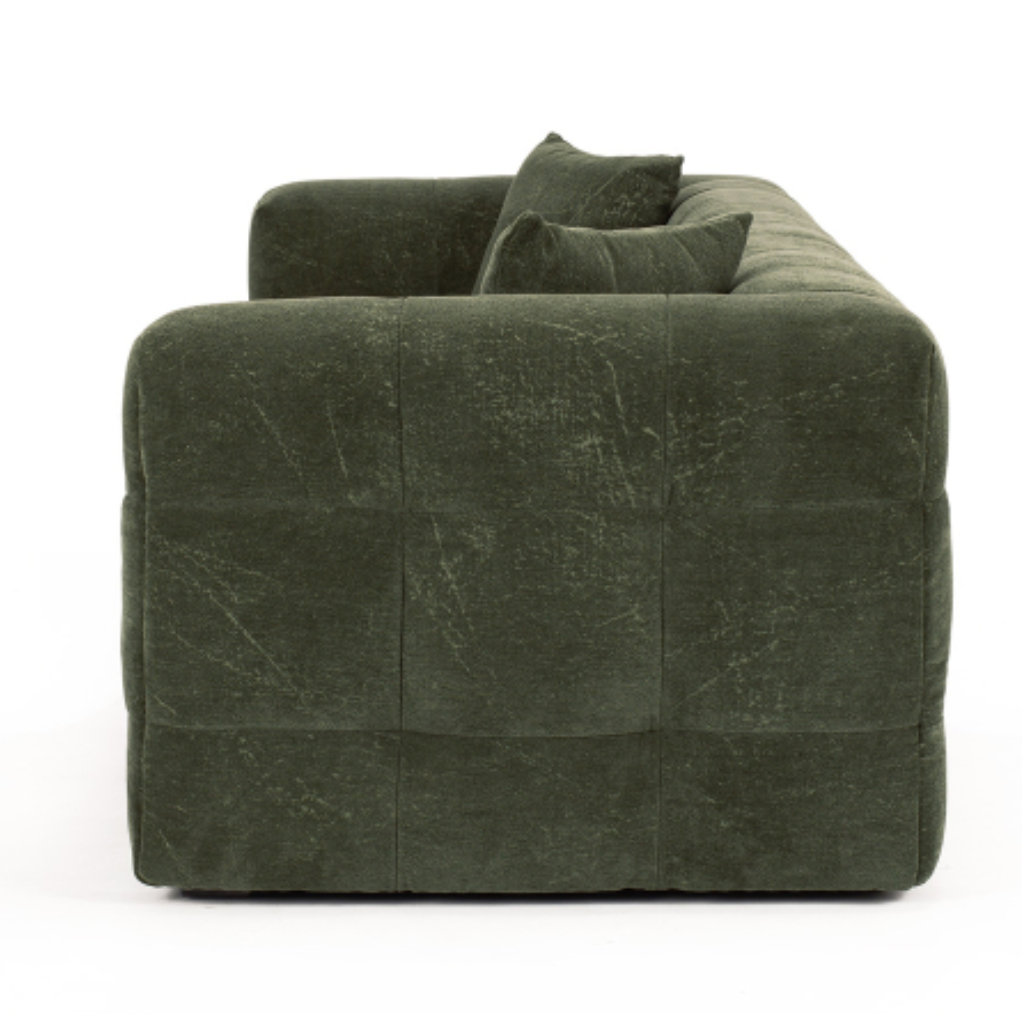 MICHELIN 3 SEATER SOFA | DARK GREEN