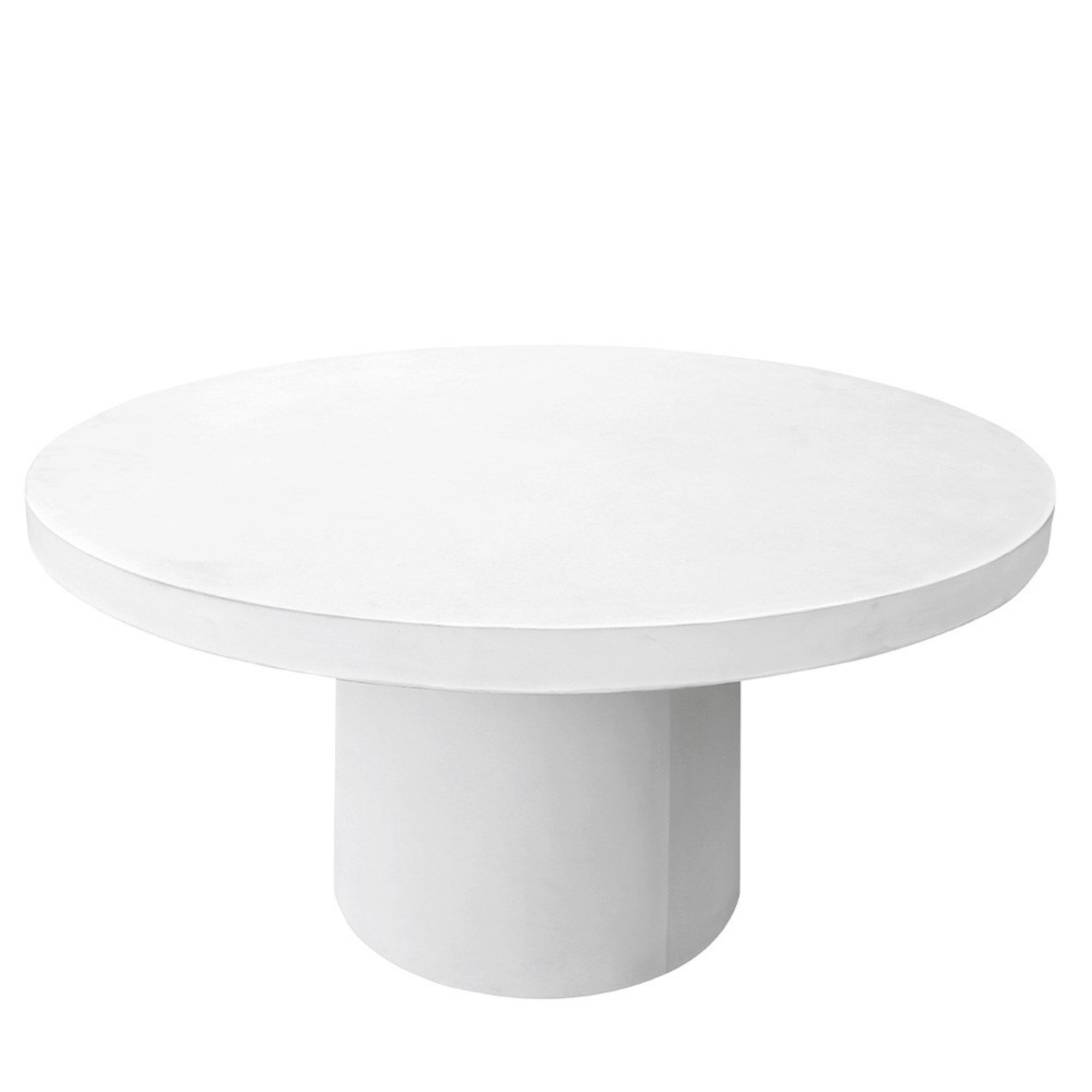 MILAZZO ROUND CONCRETE TABLE | WHITE OR GREY