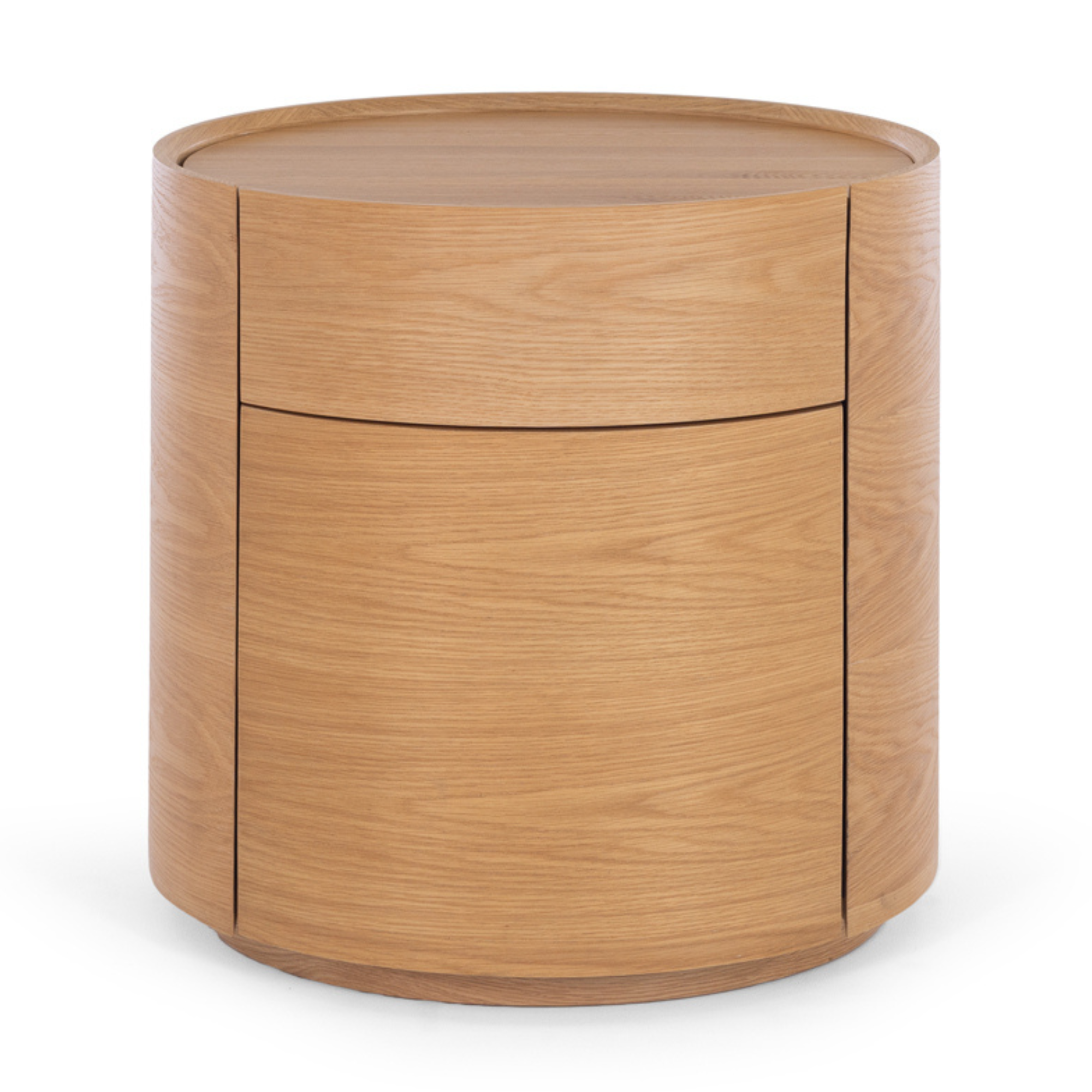MUSE 2 DRAWER BEDSIDE CABINET | OAK TOP