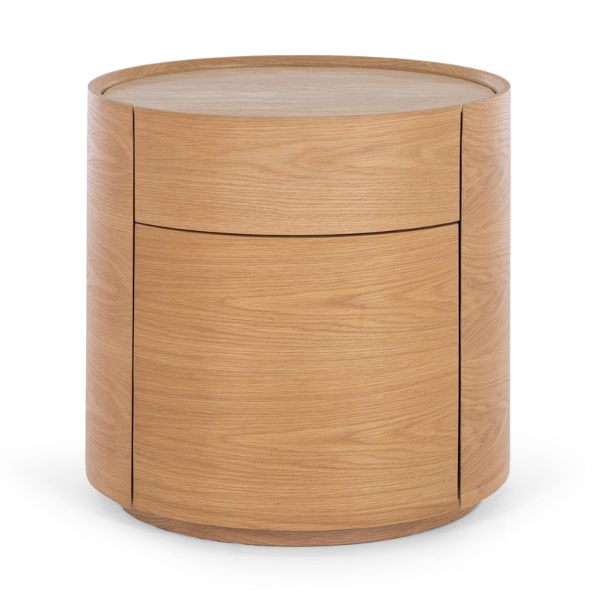 MUSE 2 DRAWER BEDSIDE CABINET | TRAVERTINE TOP