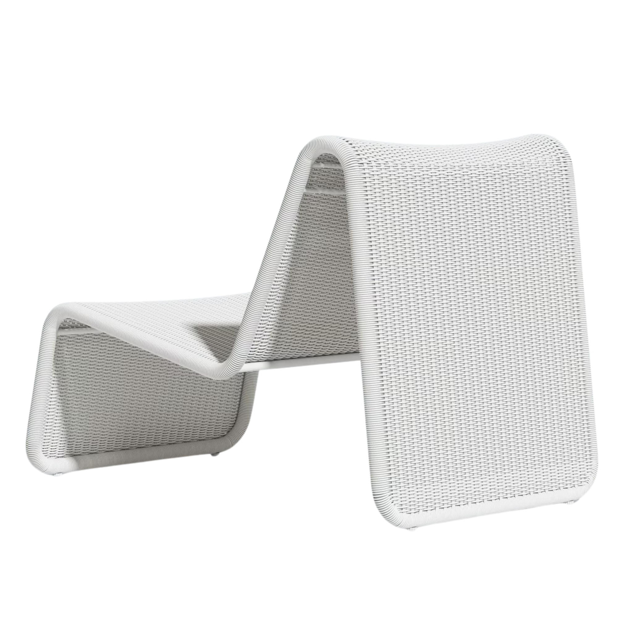 Noosa Outdoor Lounger | White