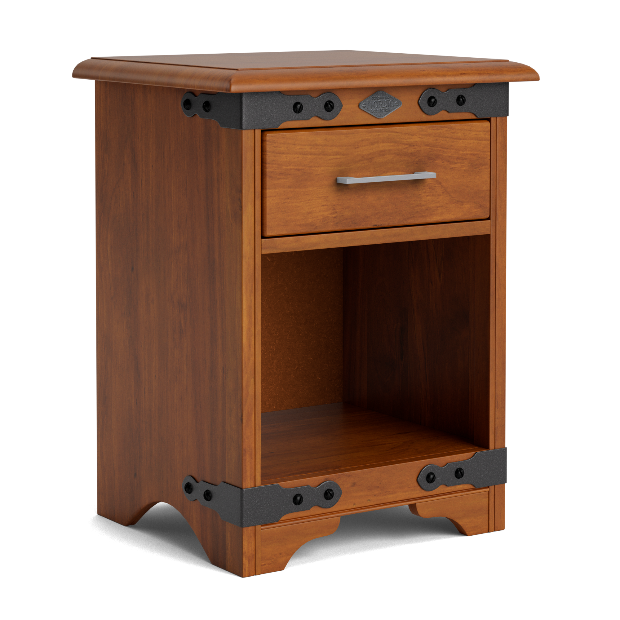 Nordic 1 Drawer Bedside Cabinet | NZ Made