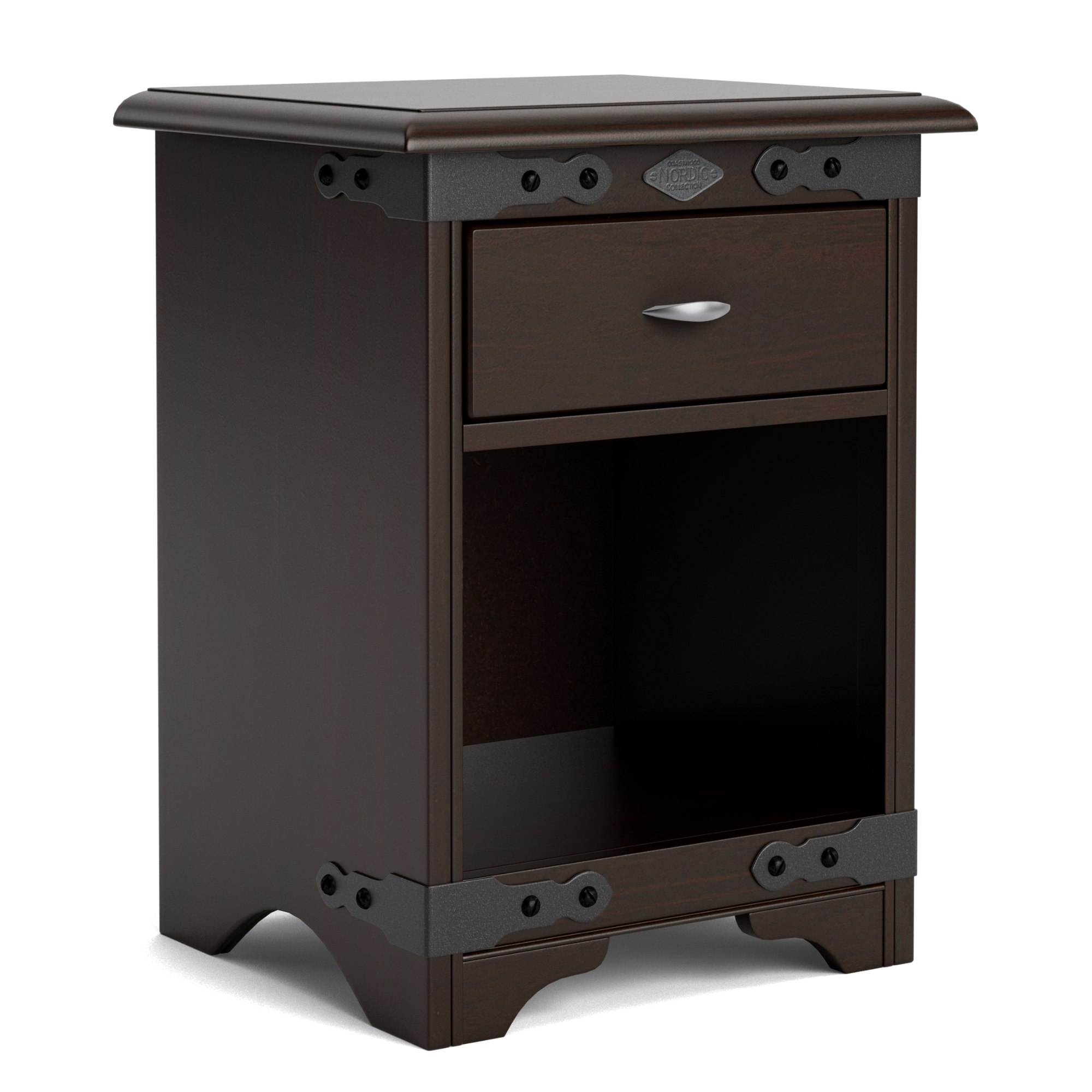 Nordic 1 Drawer Bedside Cabinet | NZ Made