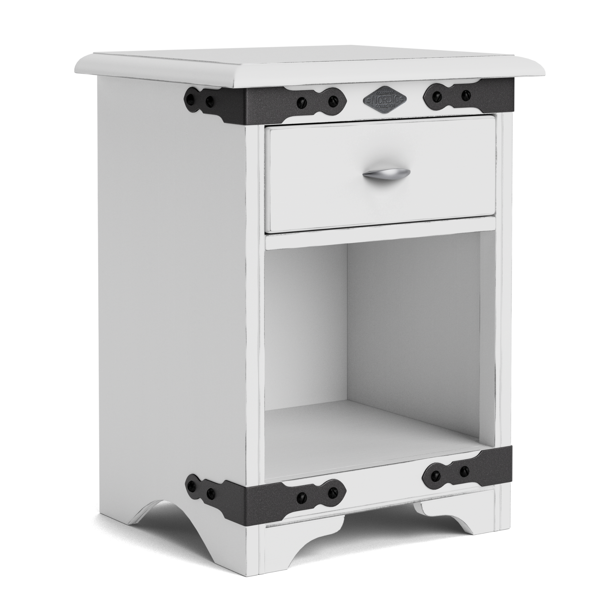 Nordic 1 Drawer Bedside Cabinet | NZ Made