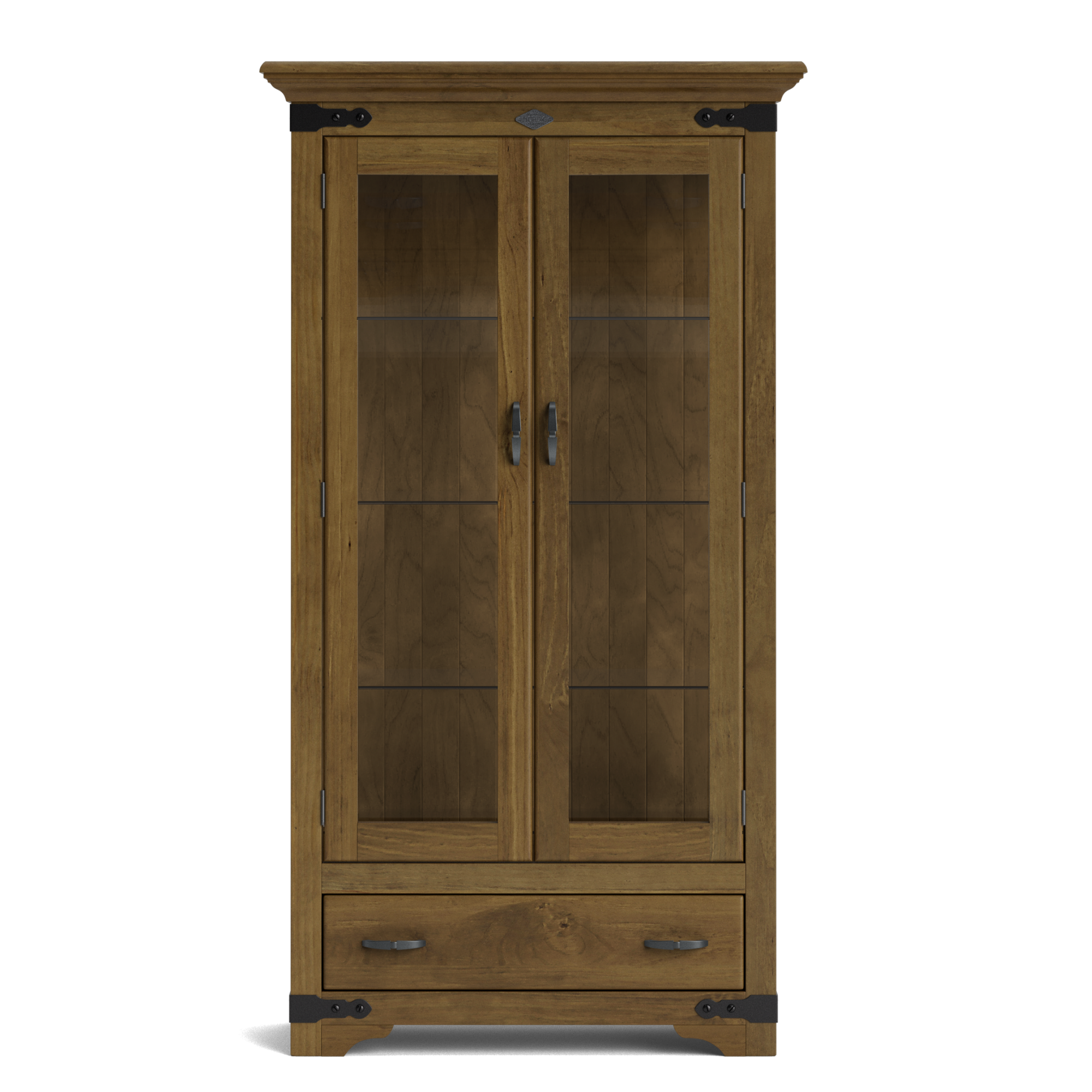 NORDIC 2 DOOR DISPLAY CABINET | NZ MADE