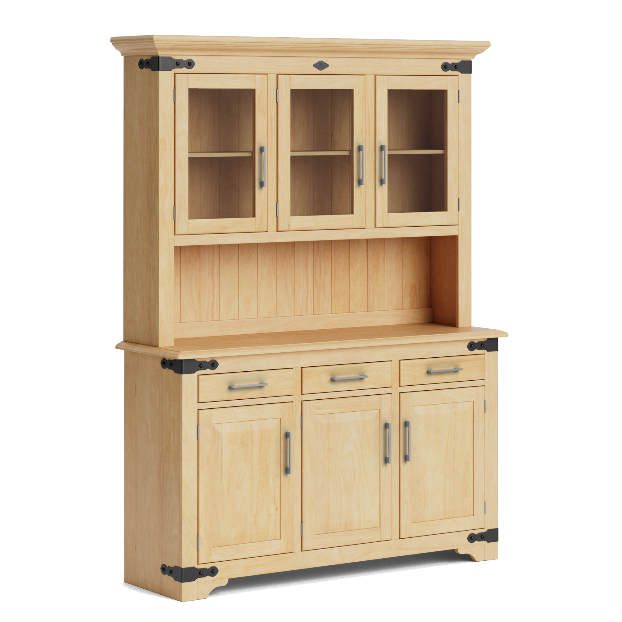 NORDIC 3 DRAWER HUTCH DRESSER | NZ MADE