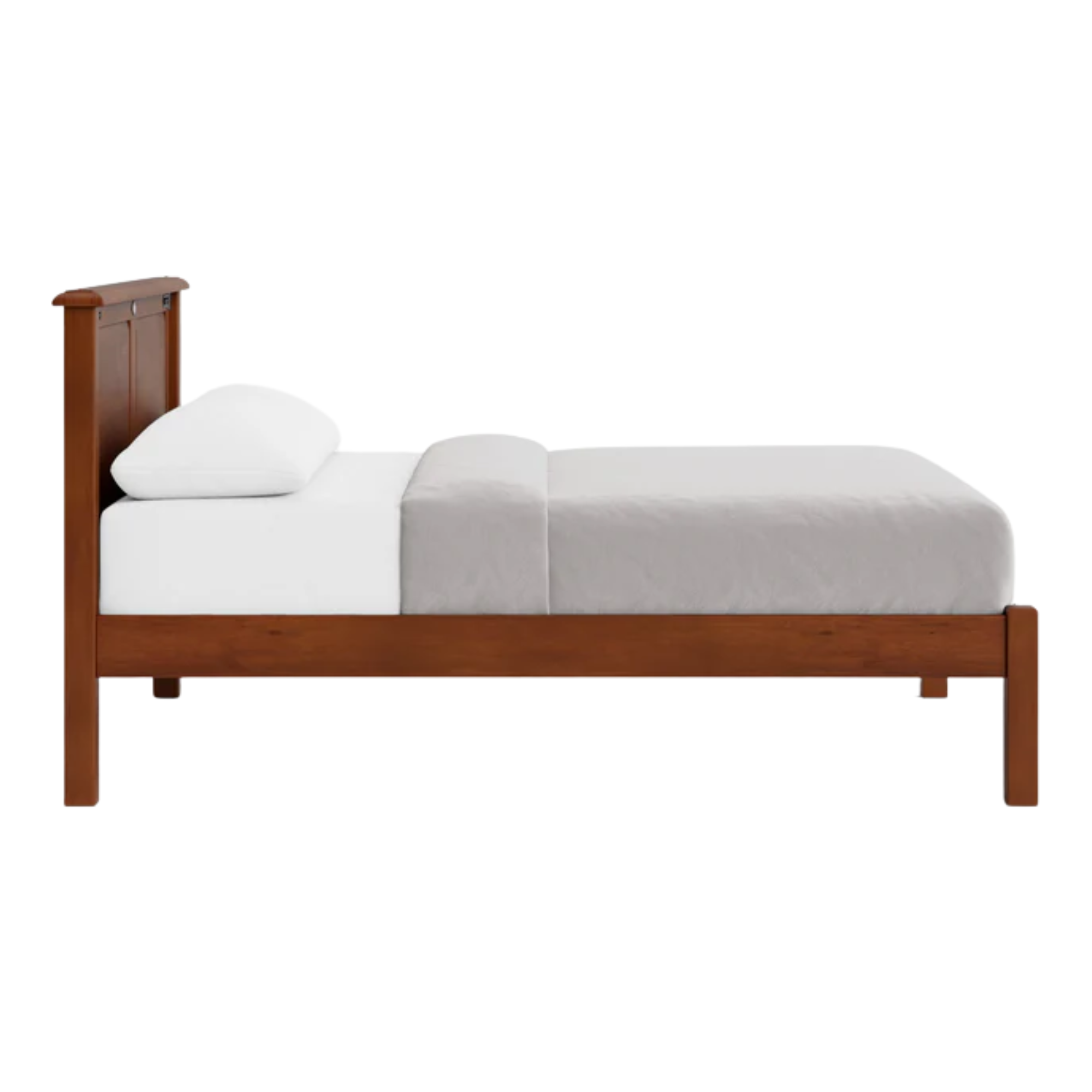 Nordic Low-Foot Panelled Bed | NZ Made