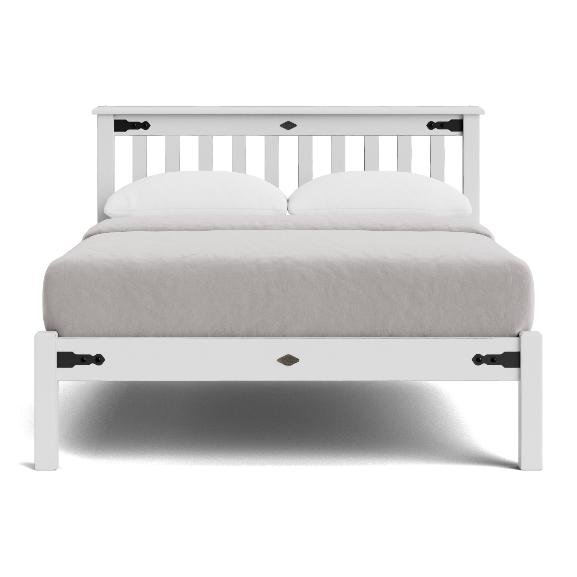 Nordic Low-Foot Slatted Bed | NZ Made