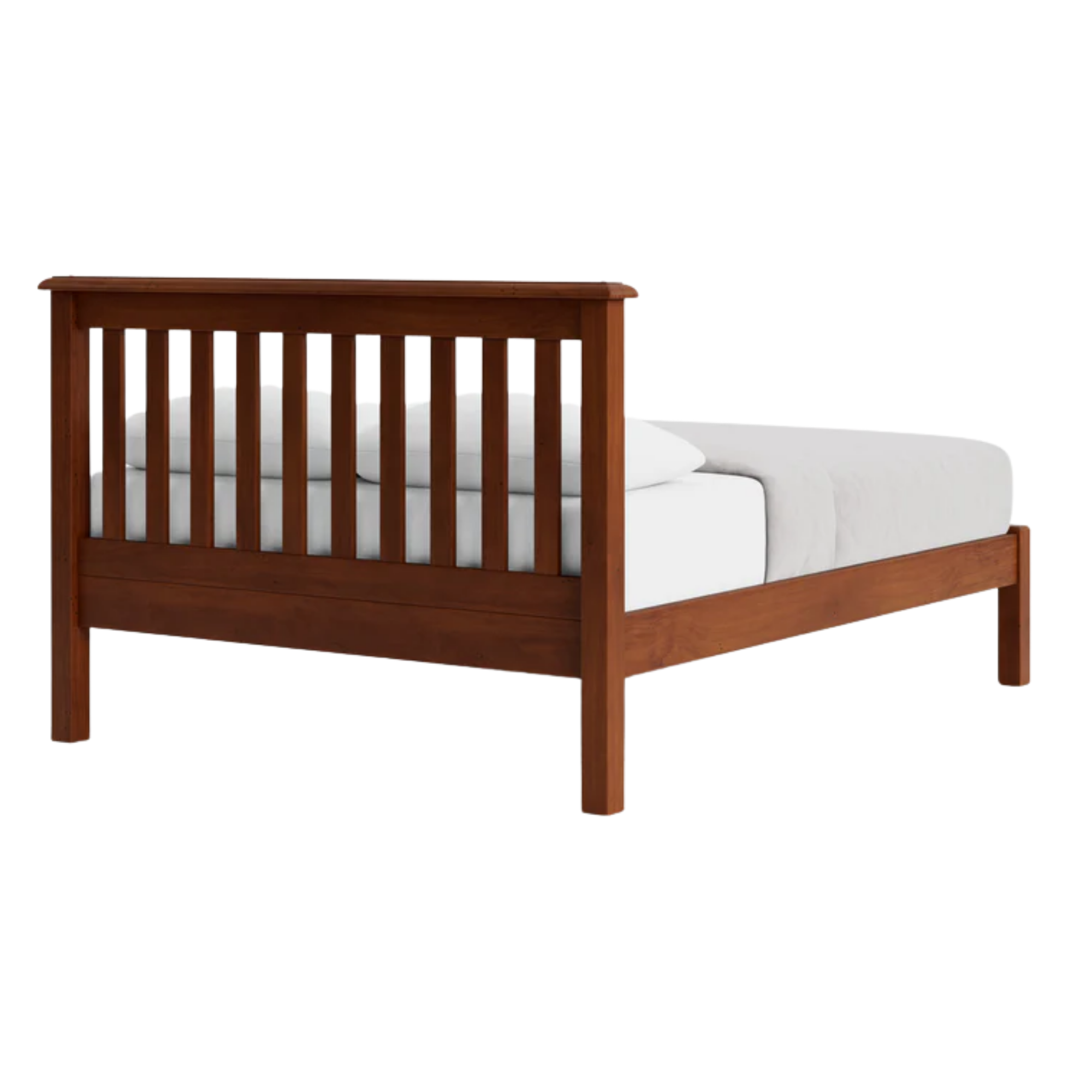 Nordic Low-Foot Slatted Bed | NZ Made