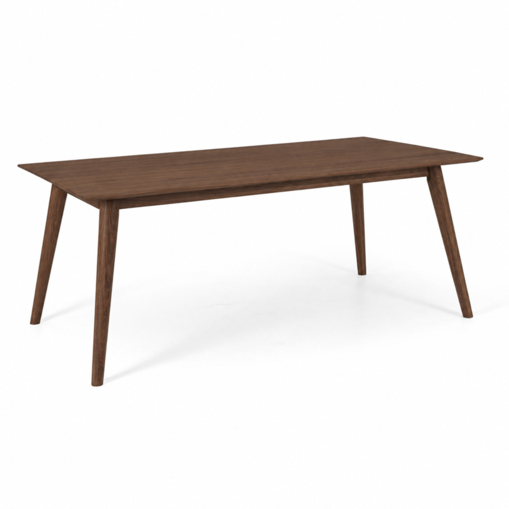 Nordik 1600 Extending Dining Table | Dark Oak
